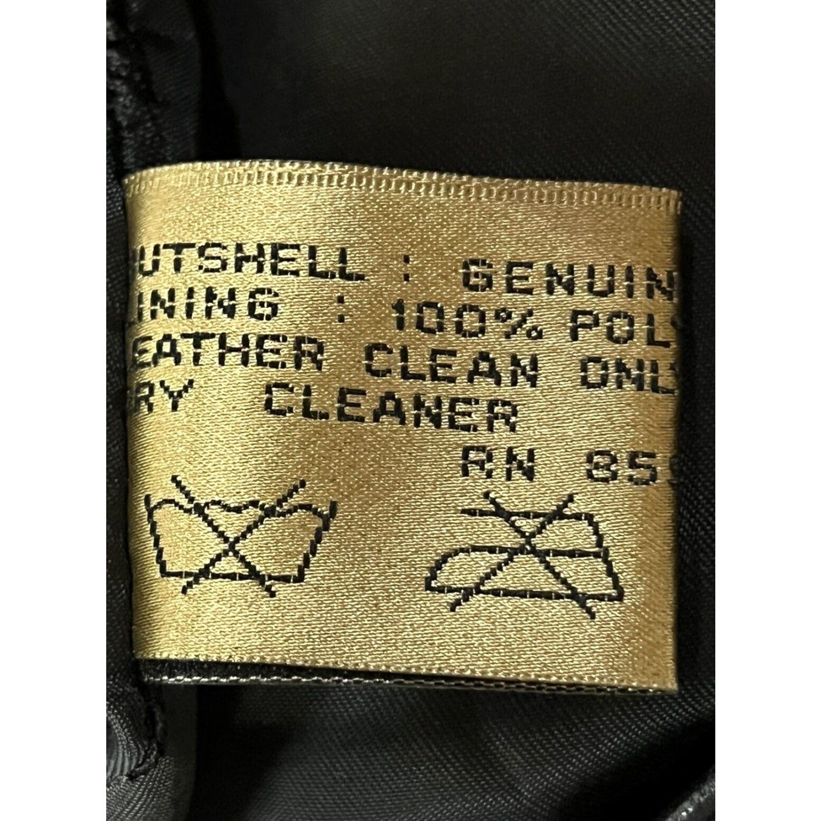 Vintage VINTAGE Rem Garson Leather Pants Women size US 10 Bootcut Black Lined 90s Rocker GUC Size 32" / US 10 / IT 46 - 7 Thumbnail