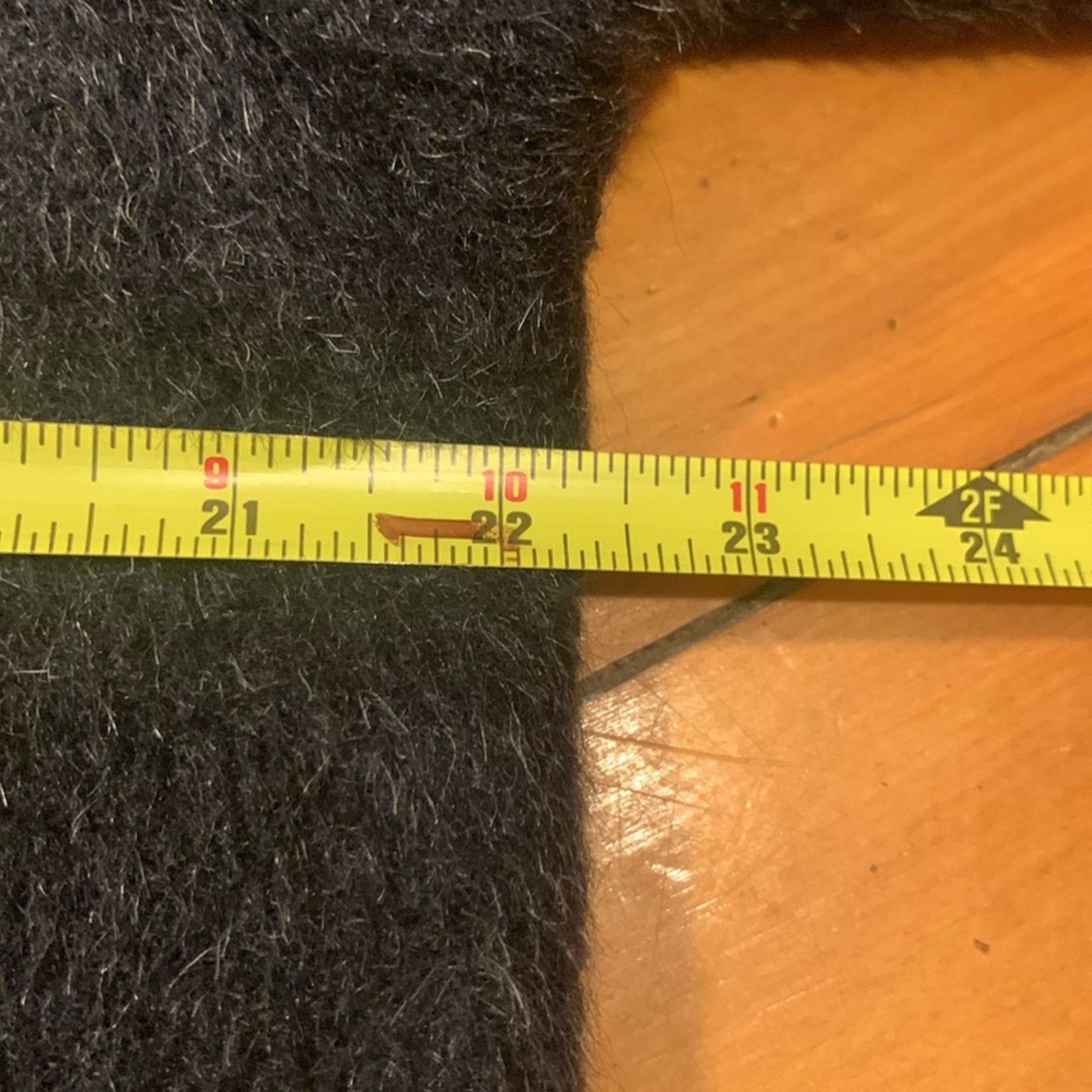 Vintage 90’s Larry Levine gray wool alpaca and mohair overcoat Size L / US 10 / IT 46 - 11 Thumbnail