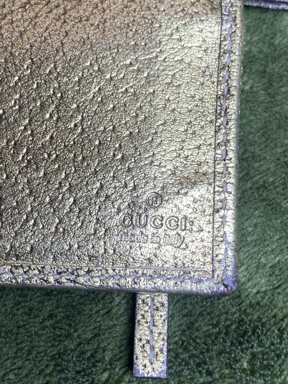Gucci GUCCI GG canvas x leather long wallet Size ONE SIZE - 6 Thumbnail