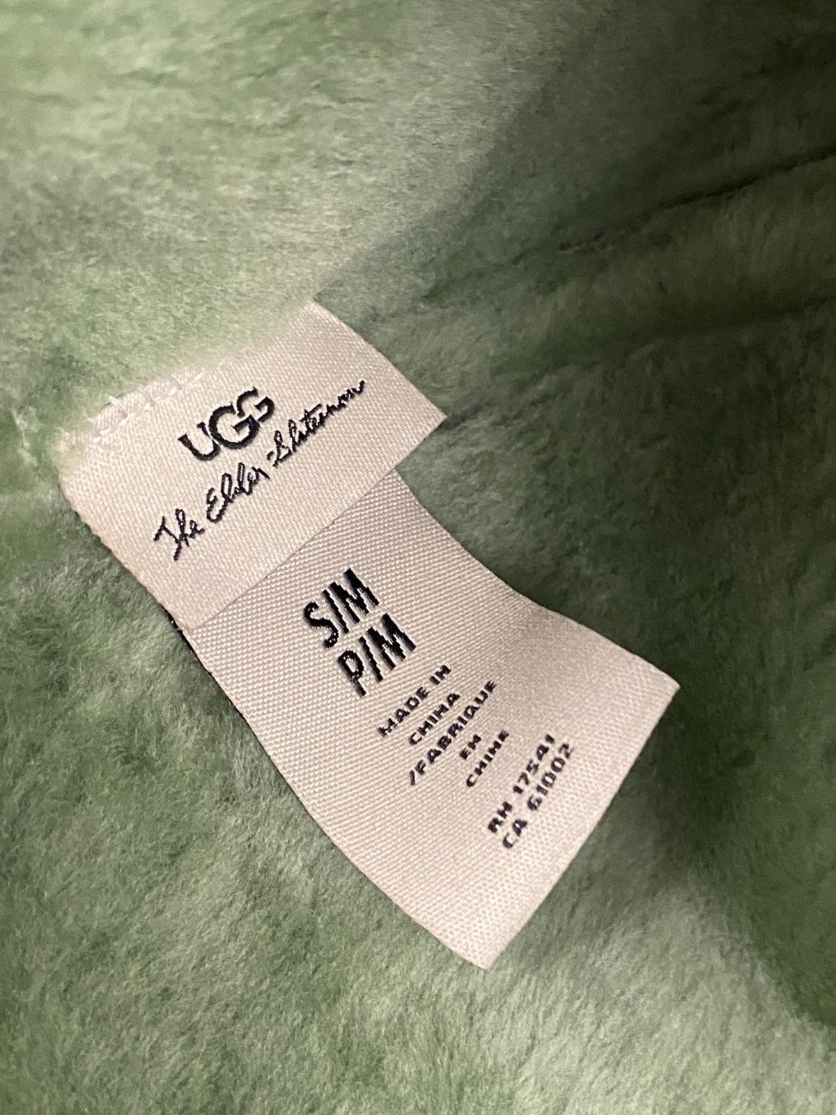 The Elder Statesman UGG The Elder Statesman Genuine Shearling Cuff Hat FW23 Size ONE SIZE - 4 Thumbnail