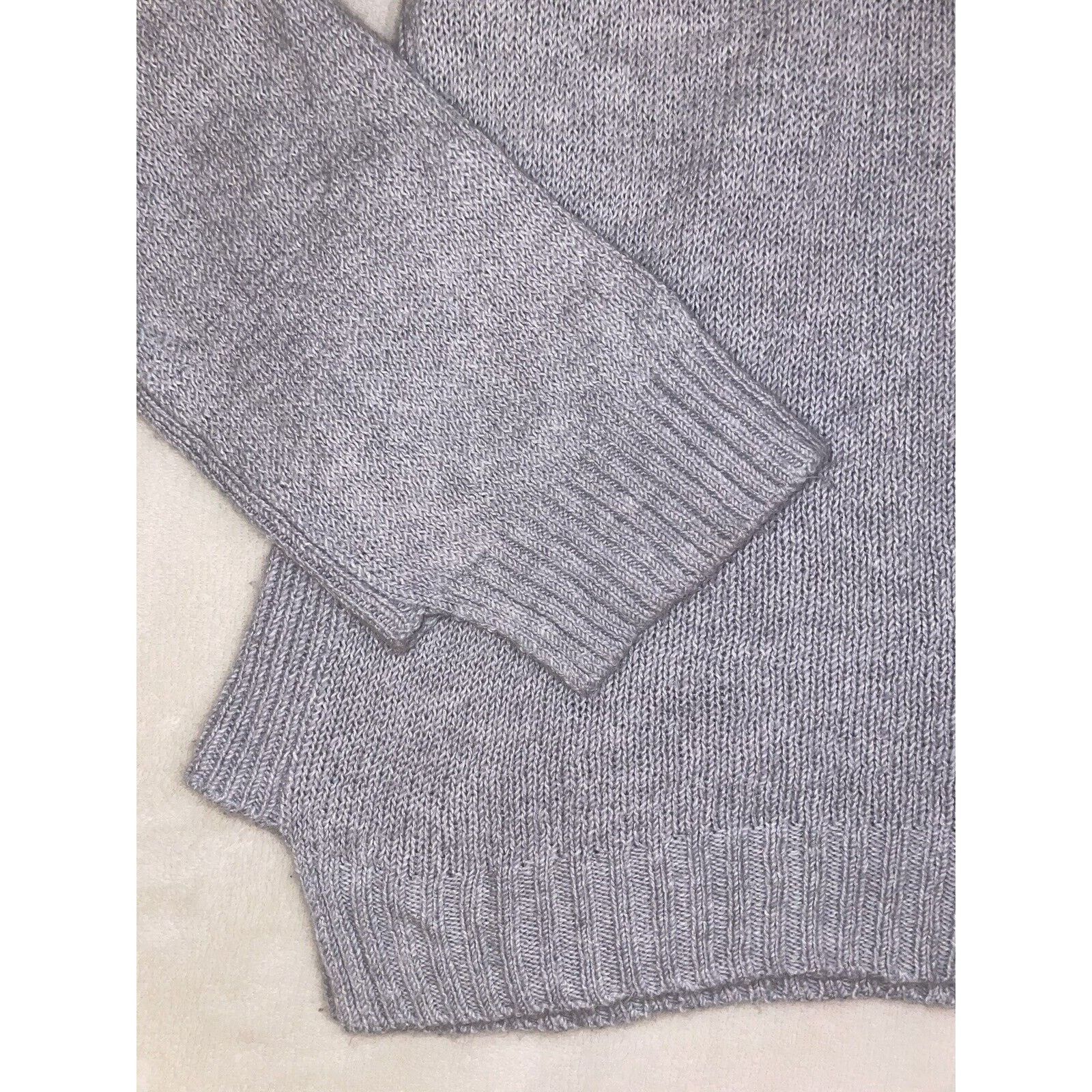 NAADAM NAADAM Women's Natural Cotton-blend Gray Sweater Medium Size M / US 6-8 / IT 42-44 - 3 Thumbnail