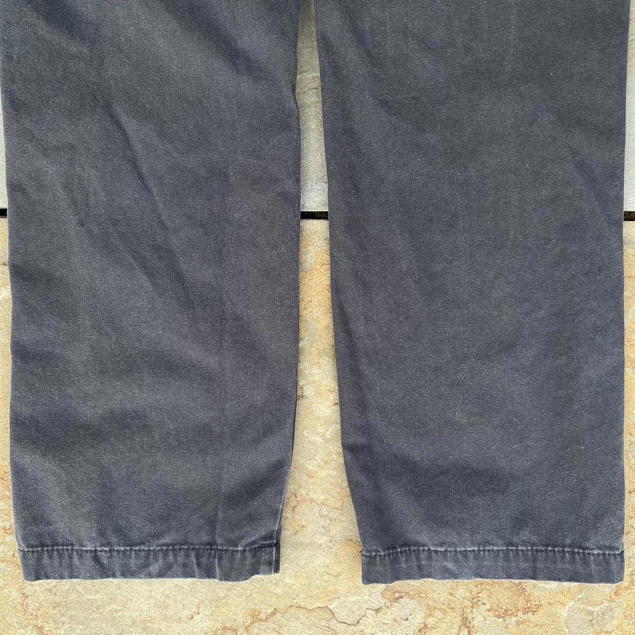 Weatherproof Y2K Dark Grey Canvas Utility Work Pants Size US 36 / EU 52 - 7 Thumbnail