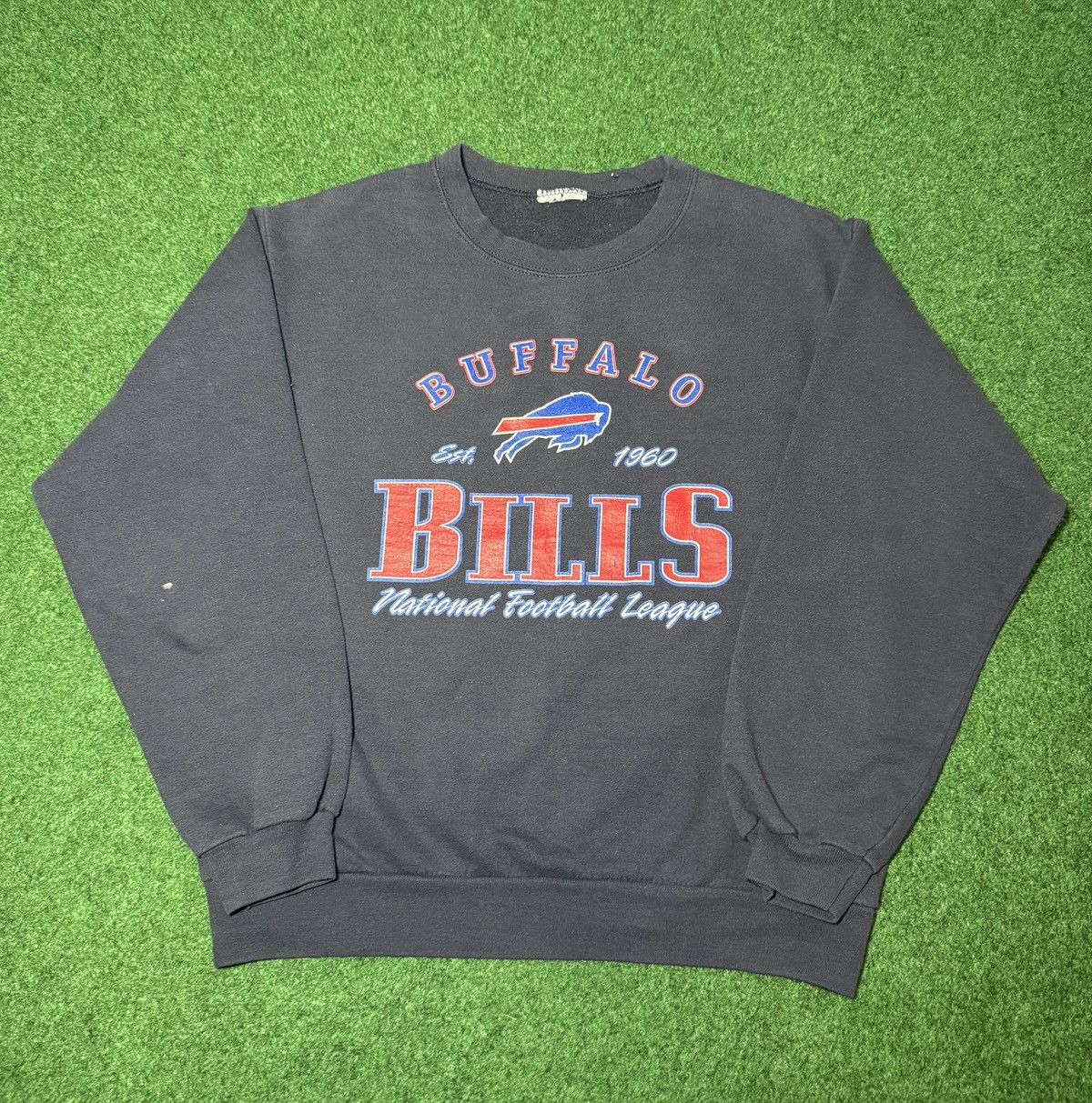 Vintage Vintage 90s Buffalo Bills Womens XS NFL Retro Sweatshirt Size XS / US 0-2 / IT 36-38 - 1 Thumbnail
