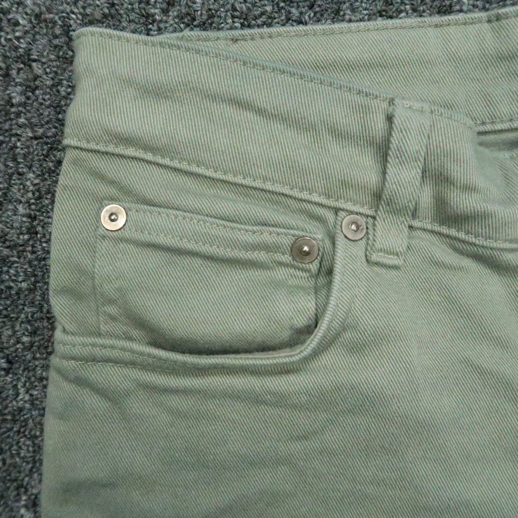 Suitsupply Suitsupply Jeans Mens 28x30 Green 5-Pocket Denim Button Fly Stretch Italy Regular Capable Size US 28 / EU 44 - 3 Thumbnail