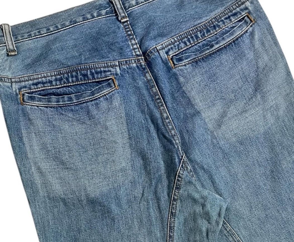 CABANE de ZUCCa 2000s Zucca Issey Miyake Indigo Dye Wash Jeans y2k style Size US 33 - 4 Thumbnail