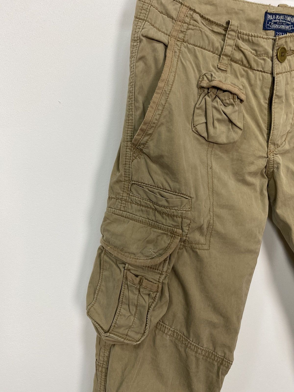 Polo Ralph Lauren Polo Jeans Company Womens Layna Cargo Pants Size 25/34 Brown Size 34" / US 12 / IT 48 - 6 Thumbnail