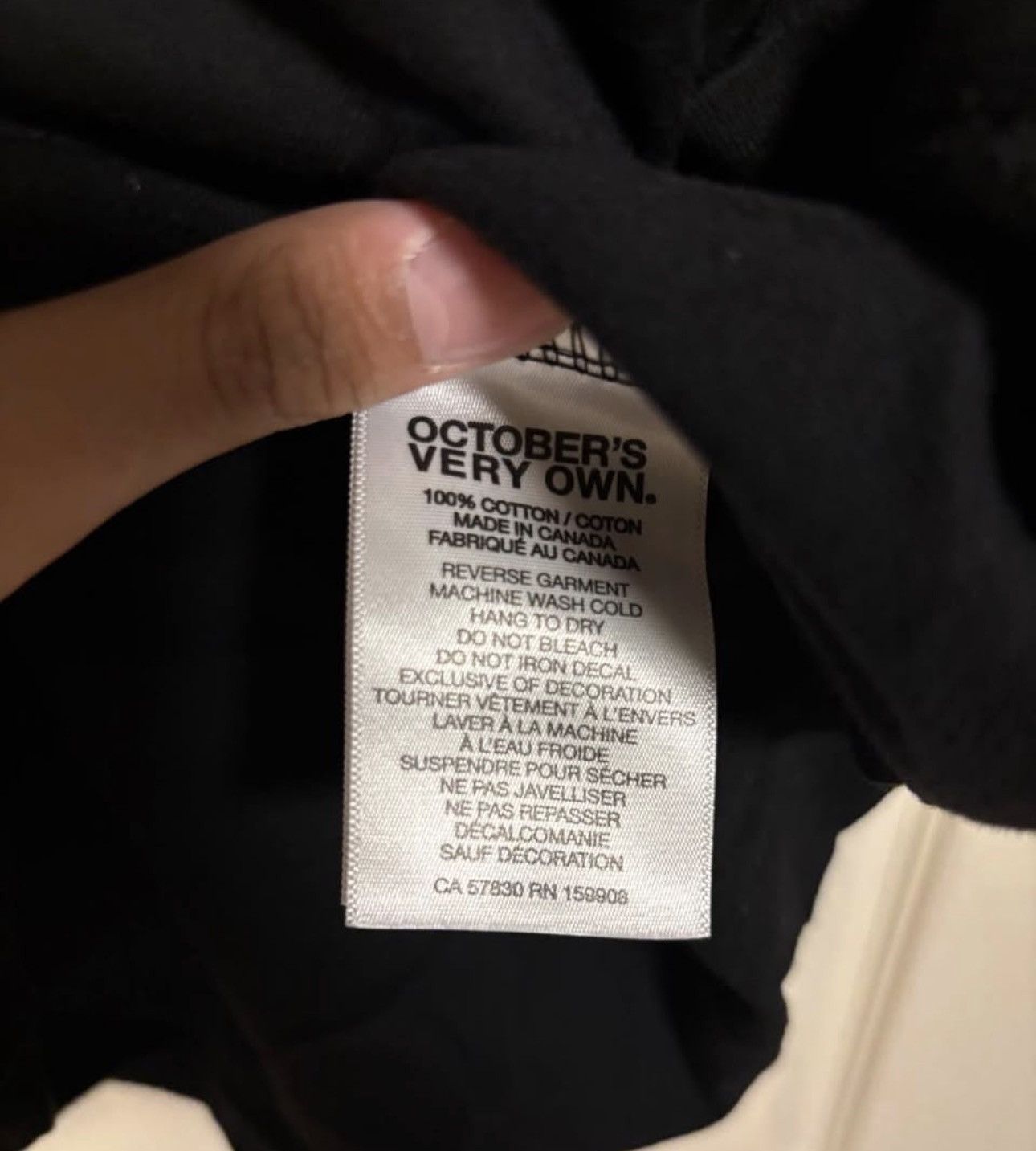 October's Very Own Ovo t-shirt black Size US M / EU 48-50 / 2 - 3 Thumbnail