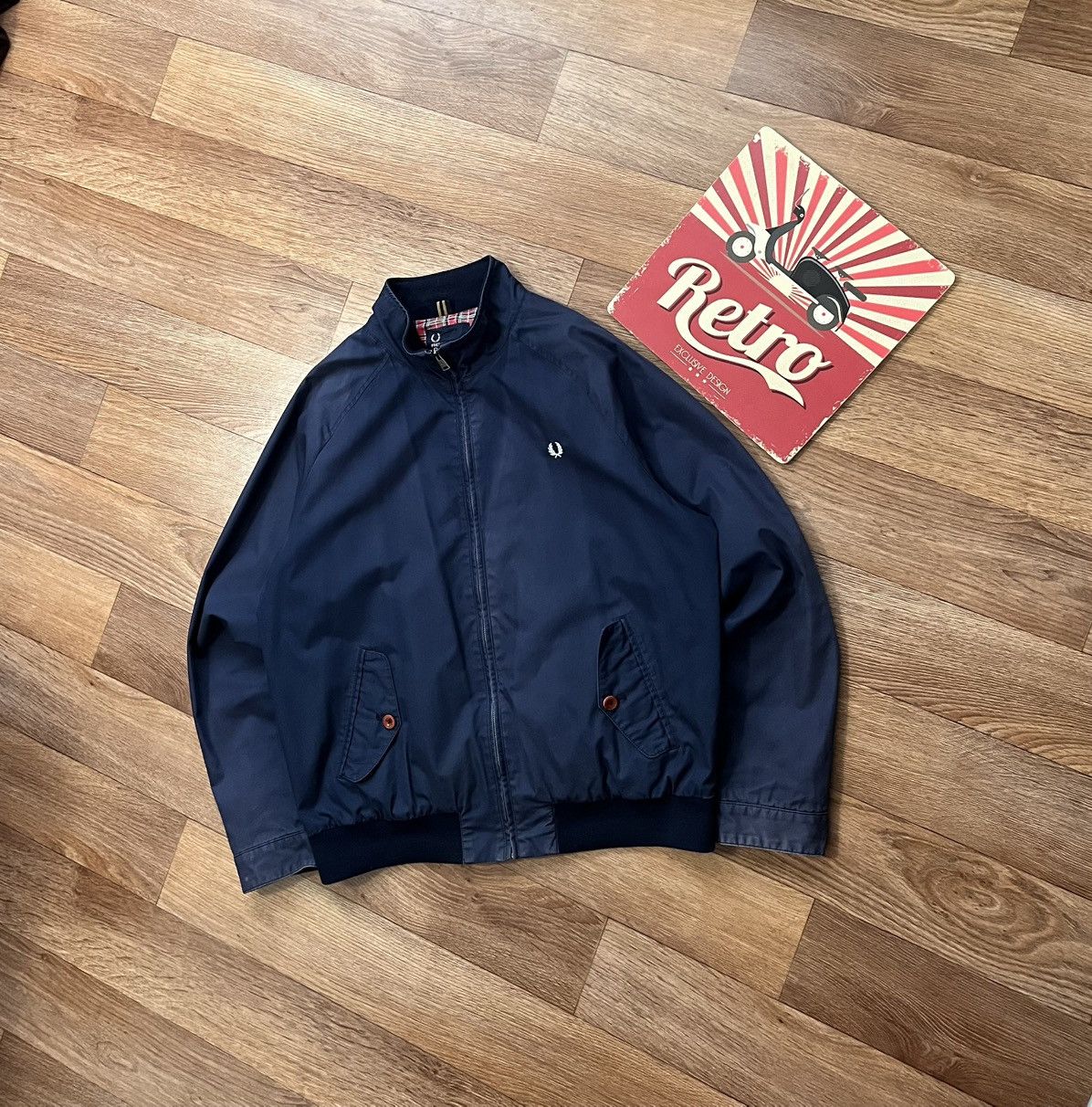 Fred Perry Vintage Fred Perry Casual Basic Jacket Size US XL / EU 56 / 4 - 1 Thumbnail