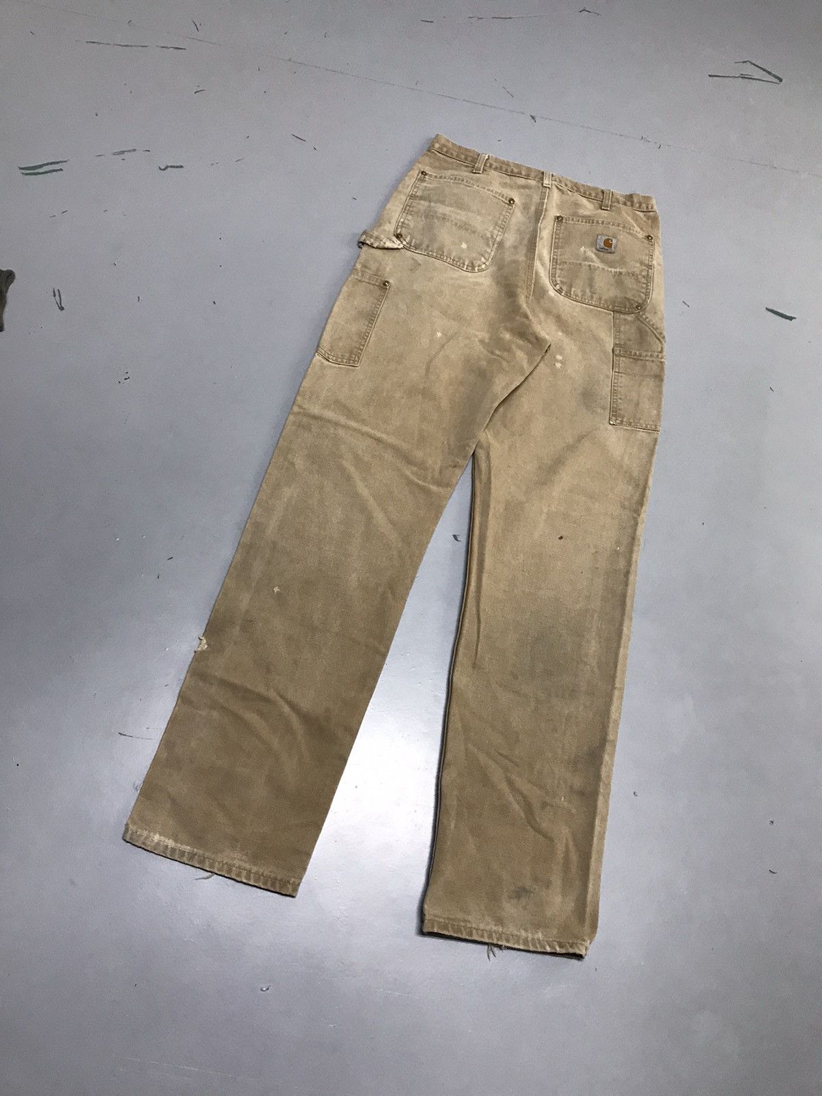 Carhartt Vintage carhartt B01 BRN double knee sun-fade workwear Size US 32 / EU 48 - 8 Thumbnail