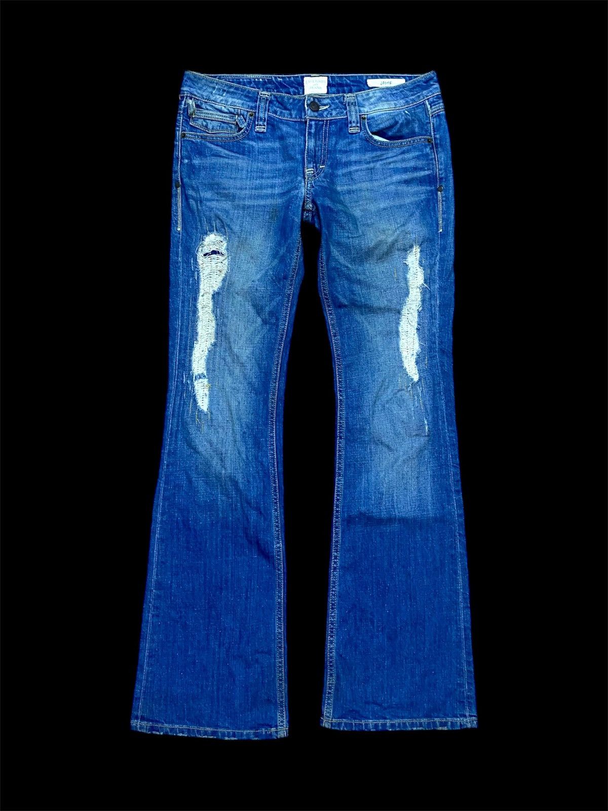 Japanese Brand Vintage Y2K Style Taverniti So Jeans Size US 30 / EU 46 - 2 Thumbnail