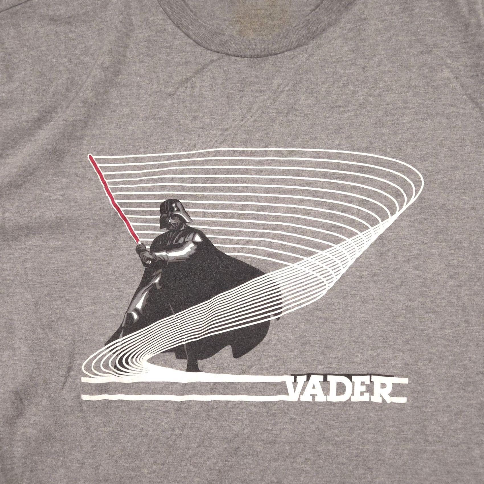 Star Wars Star Wars Shirt Mens Large Gray Darth Vader Lightsaber Graphic Tee Sci-Fi Size US L / EU 52-54 / 3 - 4 Thumbnail