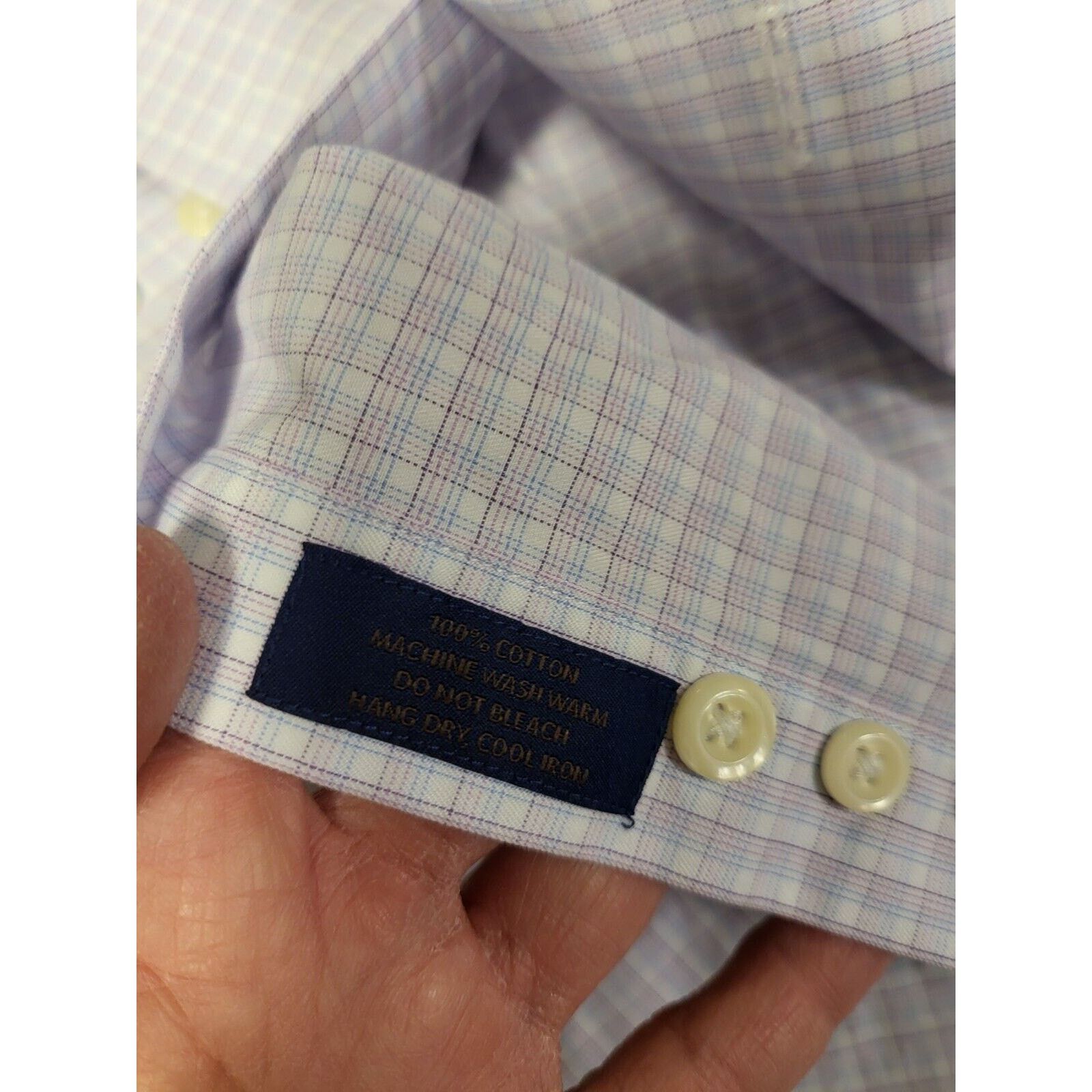 David Donahue david donahue dress shirt 16.5 34/35 Size US L / EU 52-54 / 3 - 6 Thumbnail