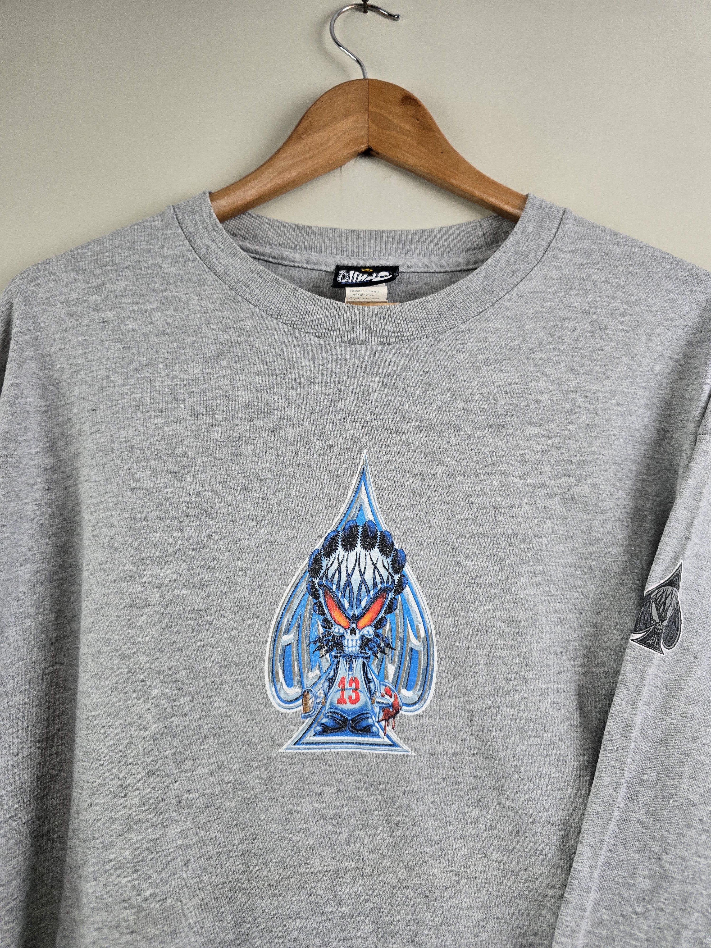 Flip Skateboards × Hook-Ups × Vintage 90s Blind Skateboards Long Sleeve XL 23" 30" Size US XL / EU 56 / 4 - 2 Thumbnail