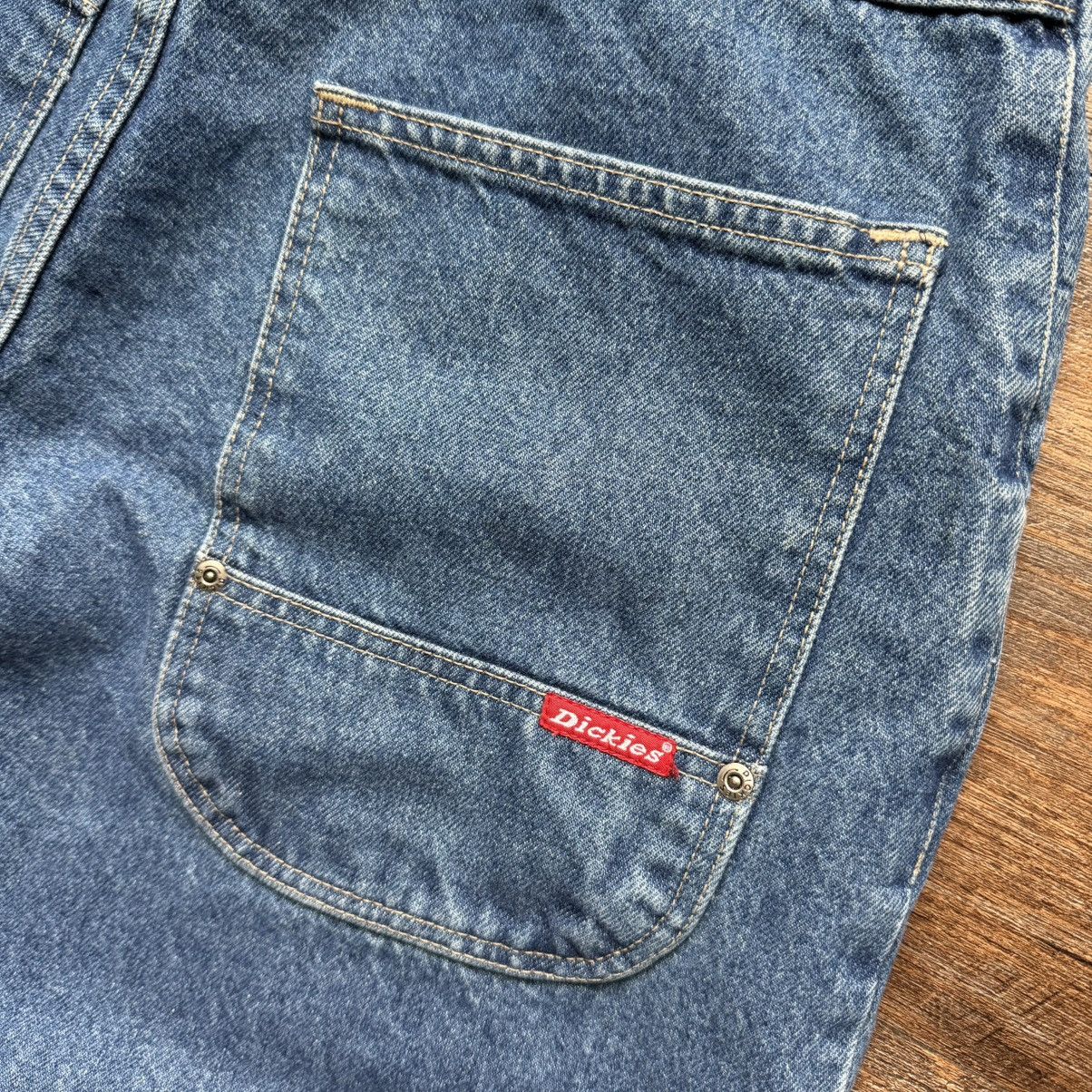 Dickies Vintage 1990s Mens 34” Dickies Baggy JncoStyle Skating Jeans Size US 34 / EU 50 - 4 Thumbnail