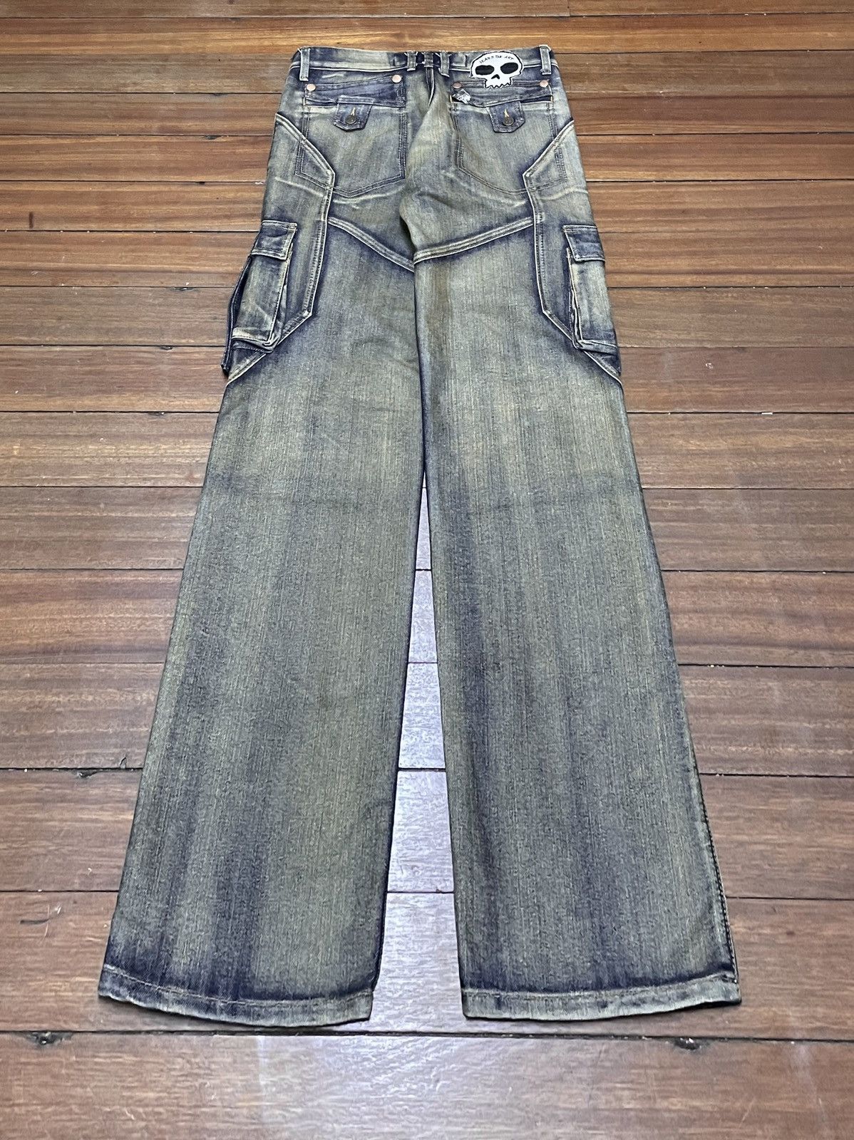 If Six Was Nine × Japanese Brand × Le Grande Bleu (L.G.B.) Very Rare Vintage Brand Jeans De Art Tactical Jeans 2000s Size US 34 / EU 50 - 2 Thumbnail