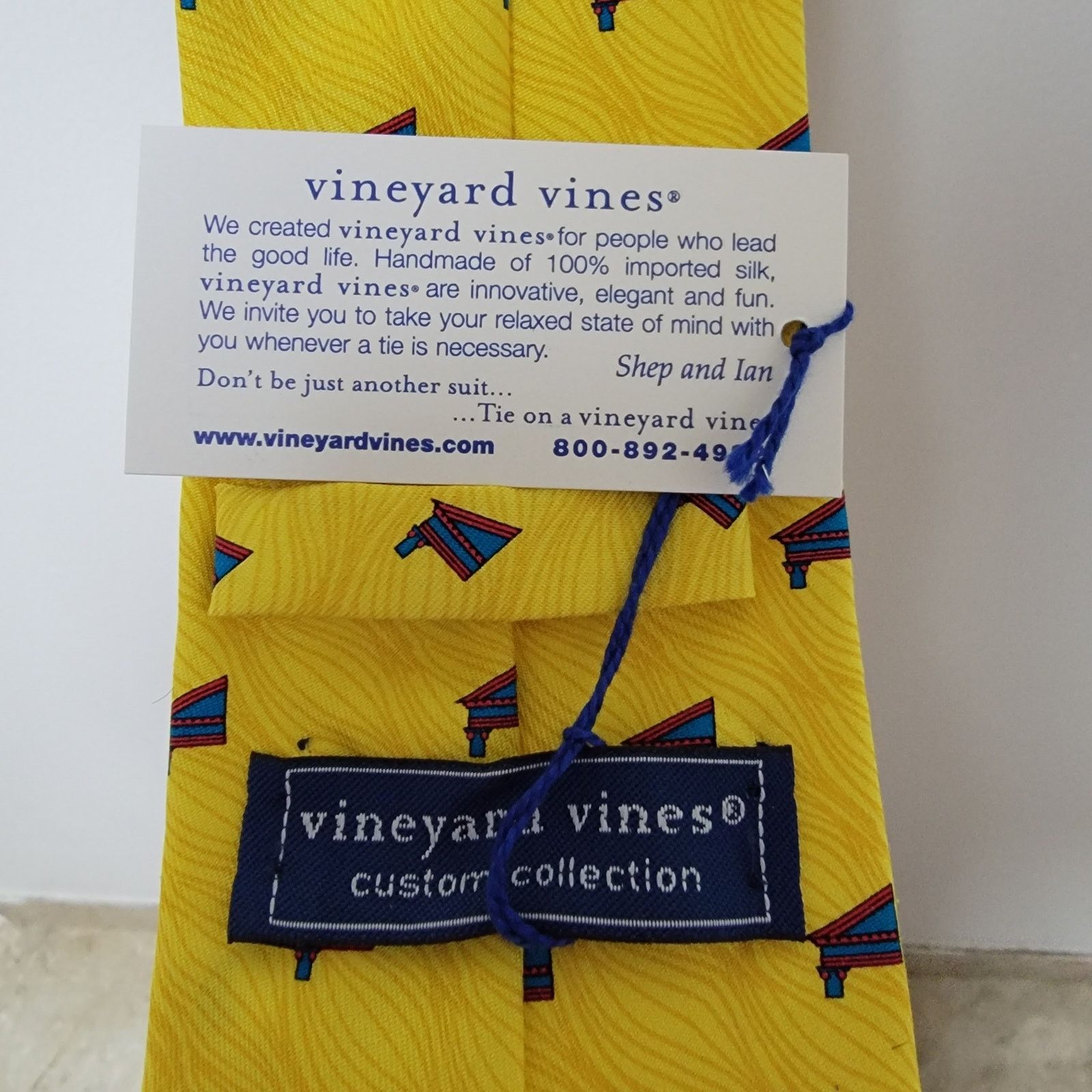 Vineyard Vines NWT Vineyard Vines Silk Tie Size ONE SIZE - 3 Thumbnail