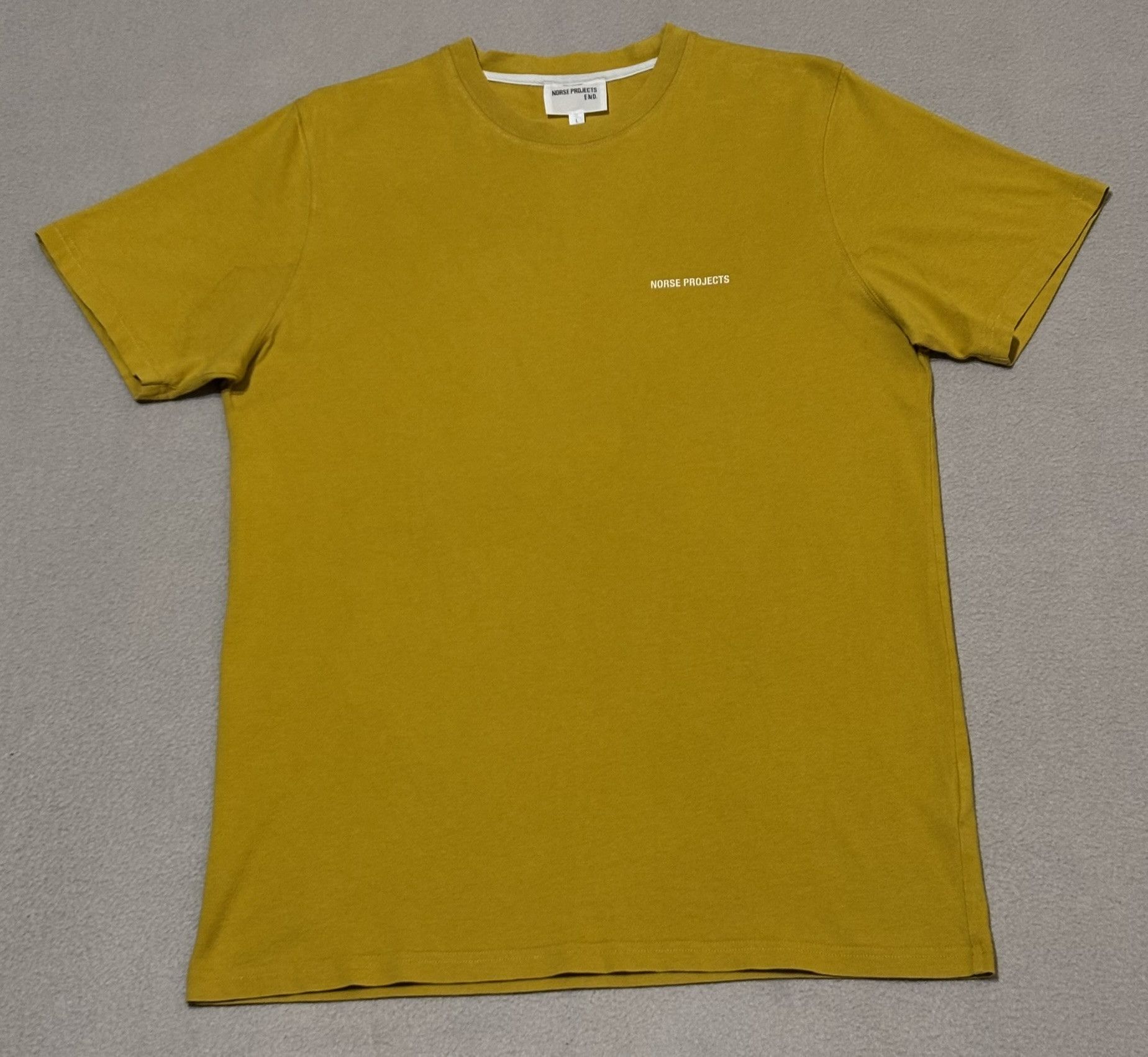 Norse Projects Norse Projects Yellow T-Shirt size L Size US L / EU 52-54 / 3 - 5 Thumbnail
