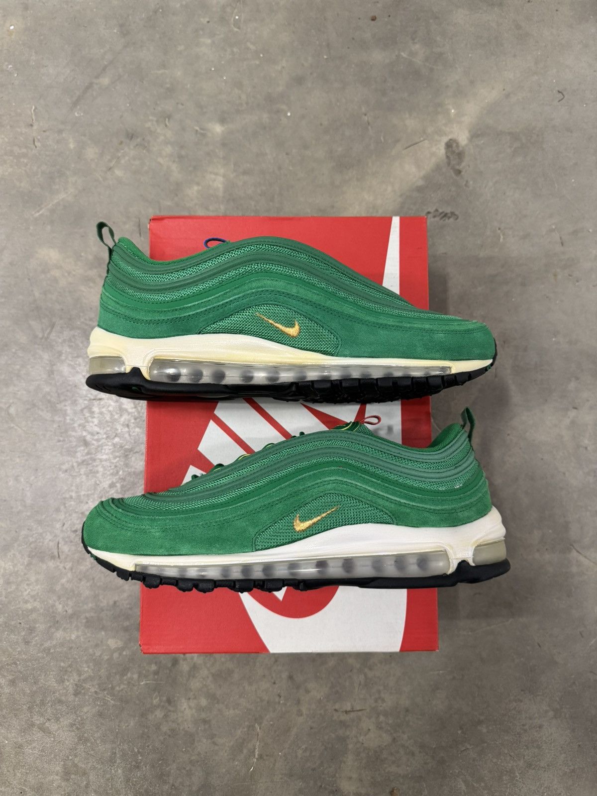 Nike Nike Air Max 97 QS Olympic Rings Green Size 11 Size US 11 / EU 44 - 2 Thumbnail