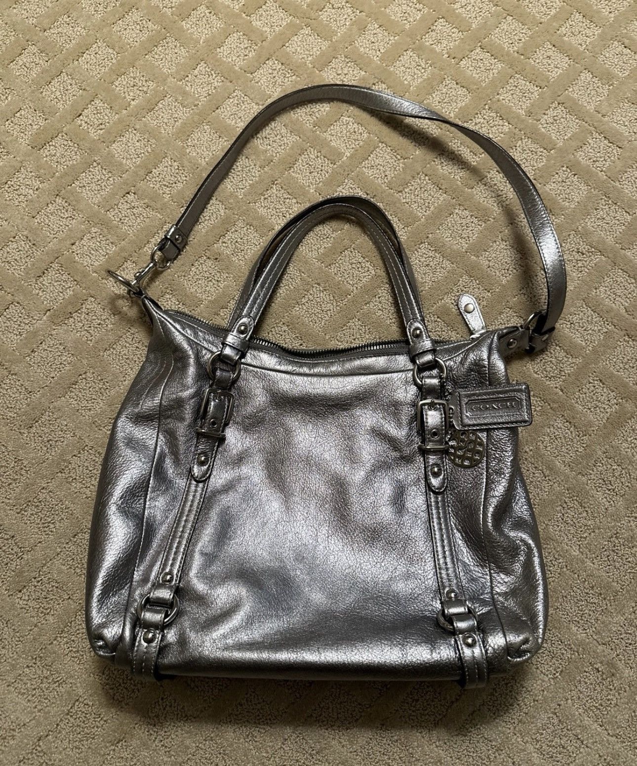Coach Coach Silver Wallet and Purse Size ONE SIZE - 2 Thumbnail