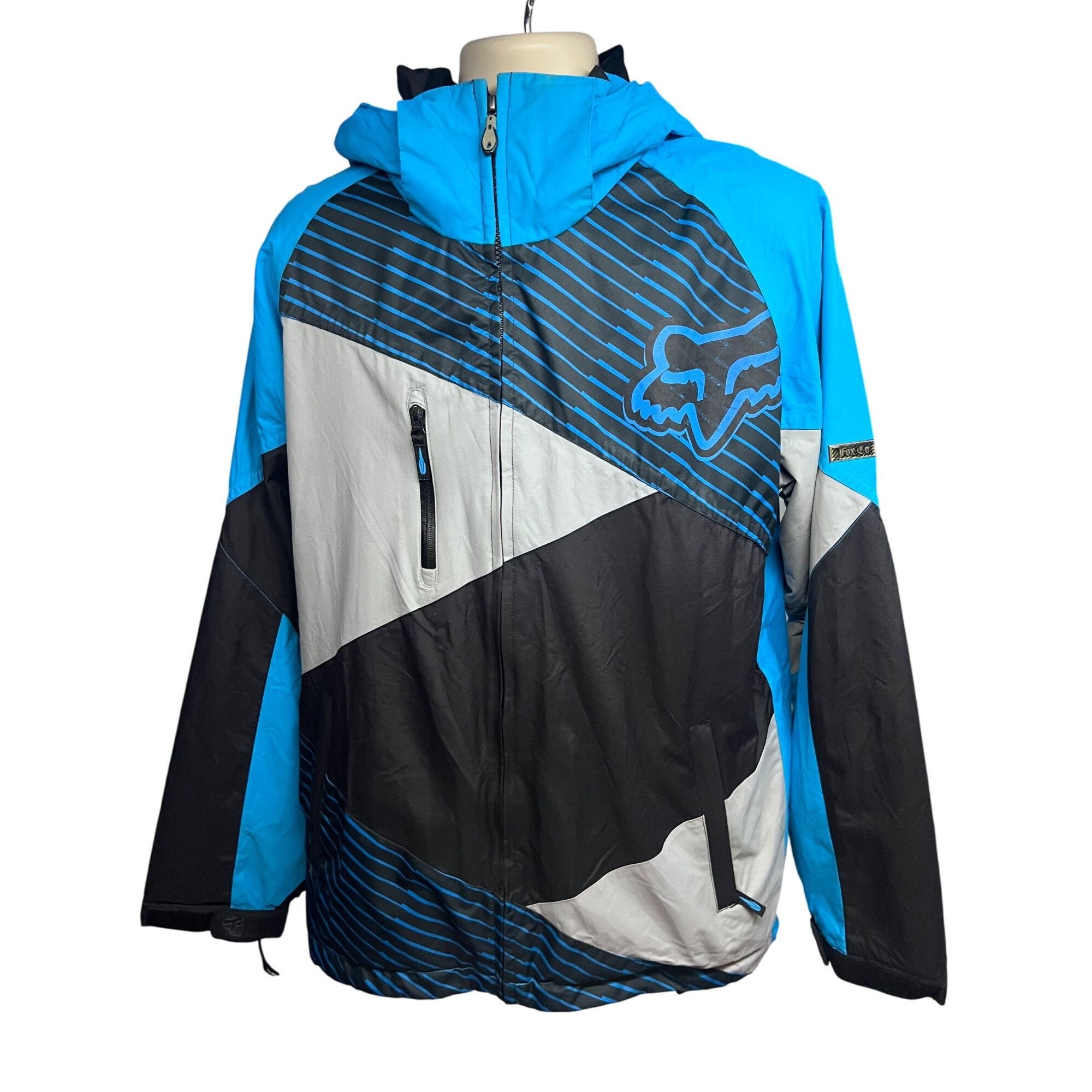 Fox Racing Fox Racing Tech FX 2 Series Mens Snowboard Ski Zip Up Hooded Size US L / EU 52-54 / 3 - 1 Thumbnail