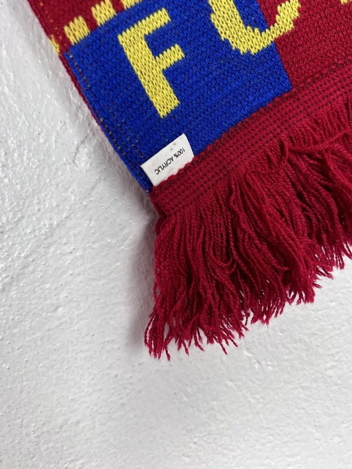 Vintage Vintage FC Barcelona Fanwear Soccer Football Scarf Muffler Size ONE SIZE - 5 Thumbnail