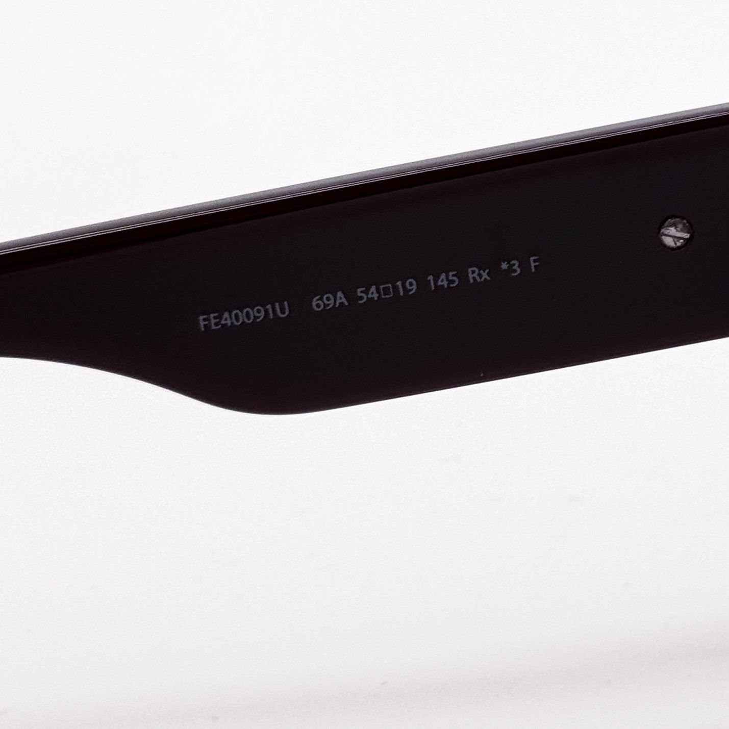 Fendi NEW FENDI FE40091U 69A BORDEAUX GREY SQUARE MEN SUNGLASSES Size ONE SIZE - 8 Thumbnail