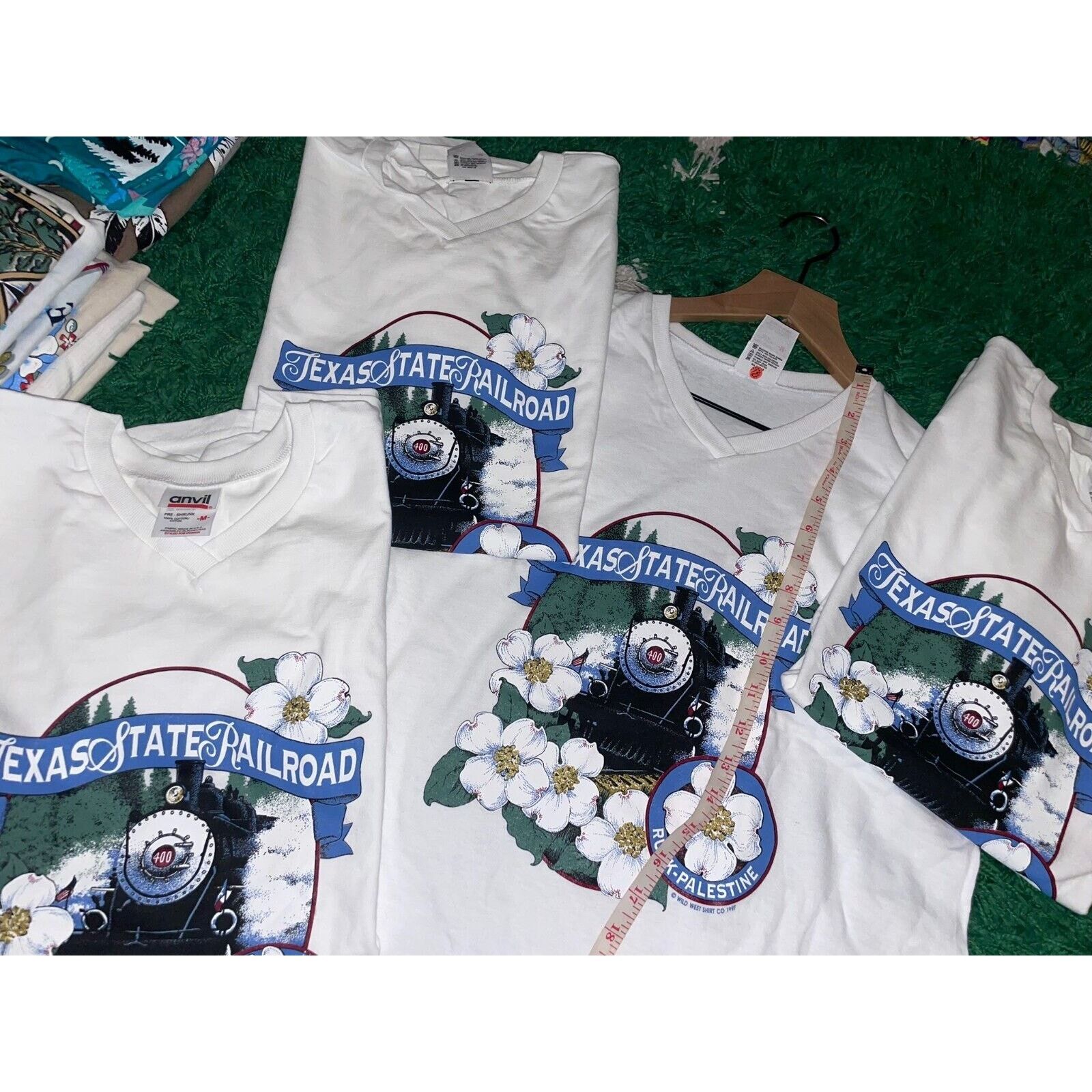 Anvil Vintage Womens Train Shirt Texas State Railroad Tee 90s M Size M / US 6-8 / IT 42-44 - 14 Thumbnail