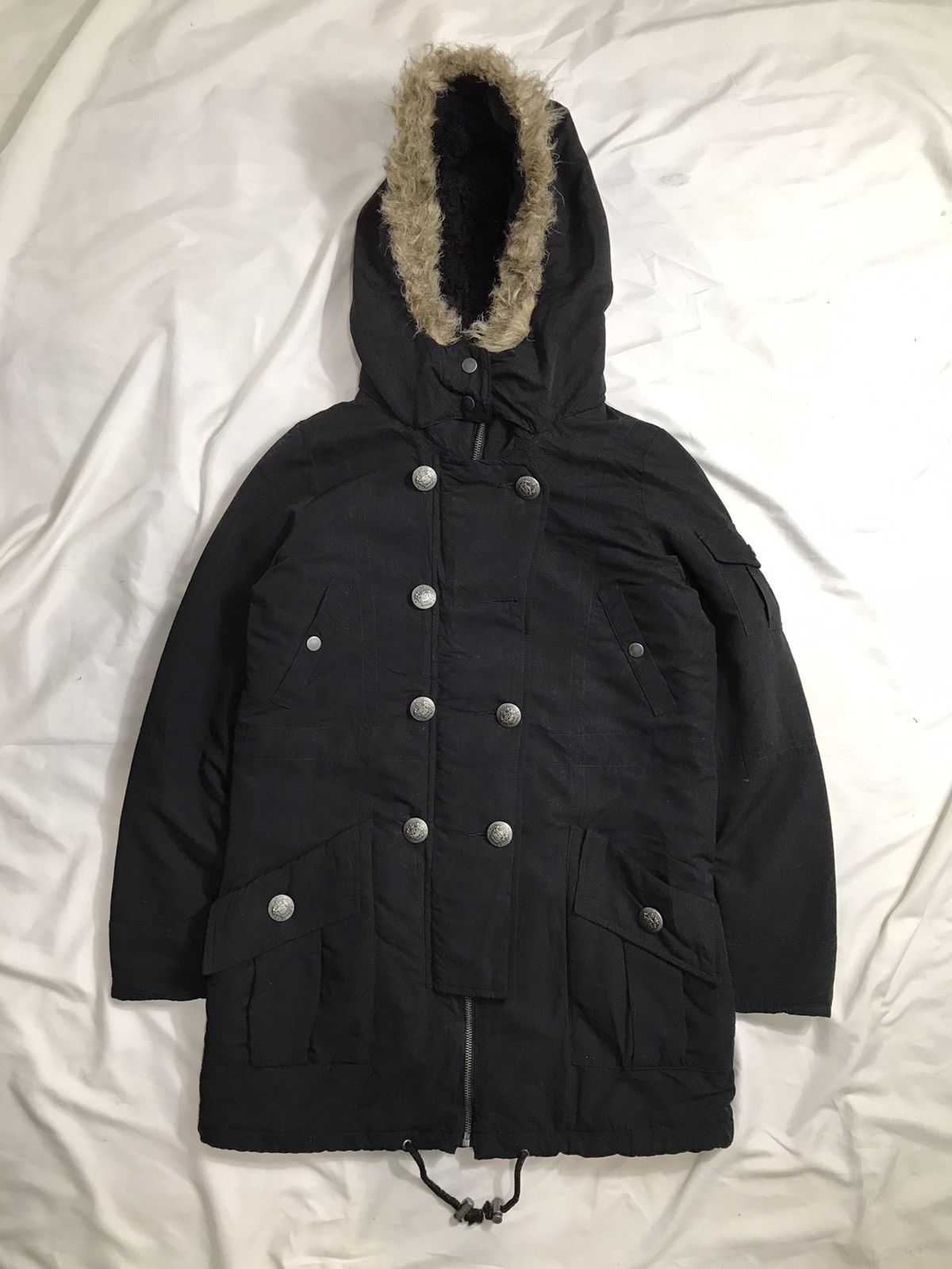GOA Cecil McBee bondage Fur Jacket gothic ifsix lgb style Size M / US 6-8 / IT 42-44 - 11 Thumbnail