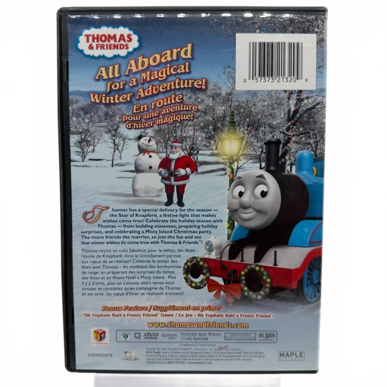 Other Thomas & Friends Merry Winter Wish (2010) - DVD Movie Size ONE SIZE - 2 Thumbnail