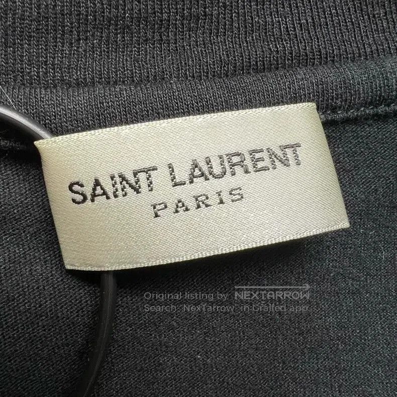 Saint Laurent Paris Saint Laurent Graffiti Logo Short Sleeve T-Shirt. Size US XL / EU 56 / 4 - 3 Thumbnail