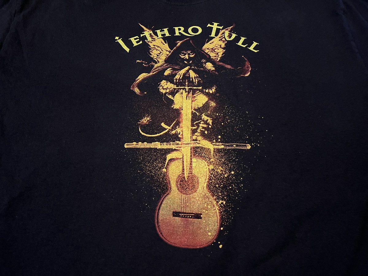 Band Tees Jethro Tull Band 2007 Double Sided Metal Tour Dates Concert Size US XXL / EU 58 / 5 - 2 Thumbnail