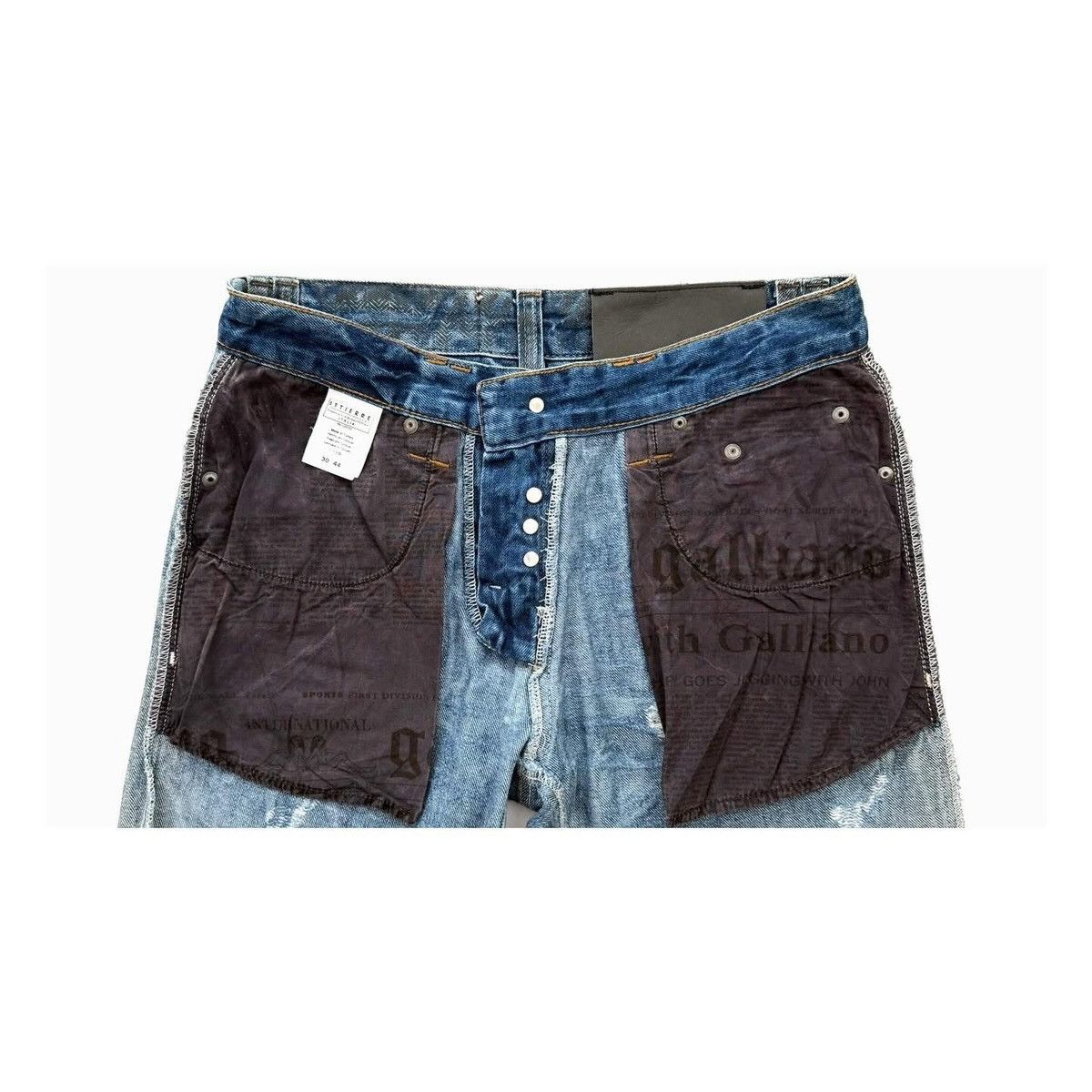 John Galliano John Galliano Denim Pants Size US 30 / EU 46 - 9 Thumbnail