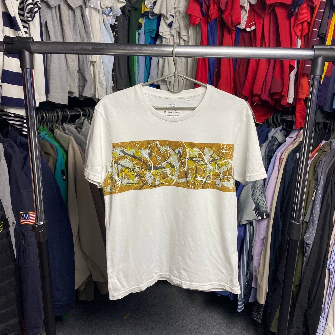 Designer × Uniqlo Mens Uniqlo x Designer x SPRZ NY big logo y2k tee Size US XS / EU 42 / 0 - 1 Thumbnail