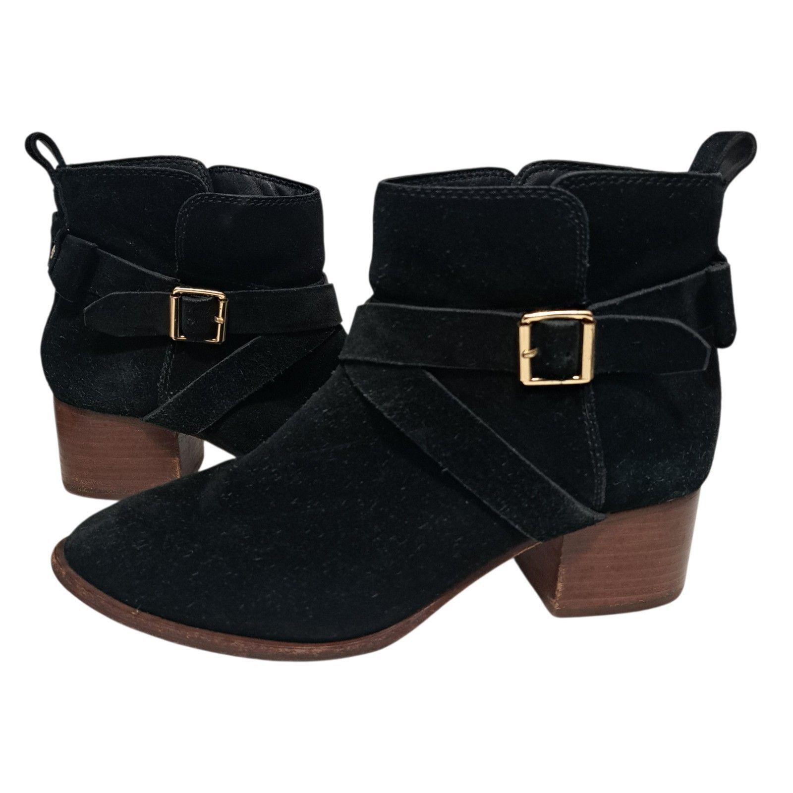 Kate Spade Kate Spade Taley Logo Bow Gothic Western Pull On Leather Sue Size US 8.5 / IT 38.5 - 2 Thumbnail