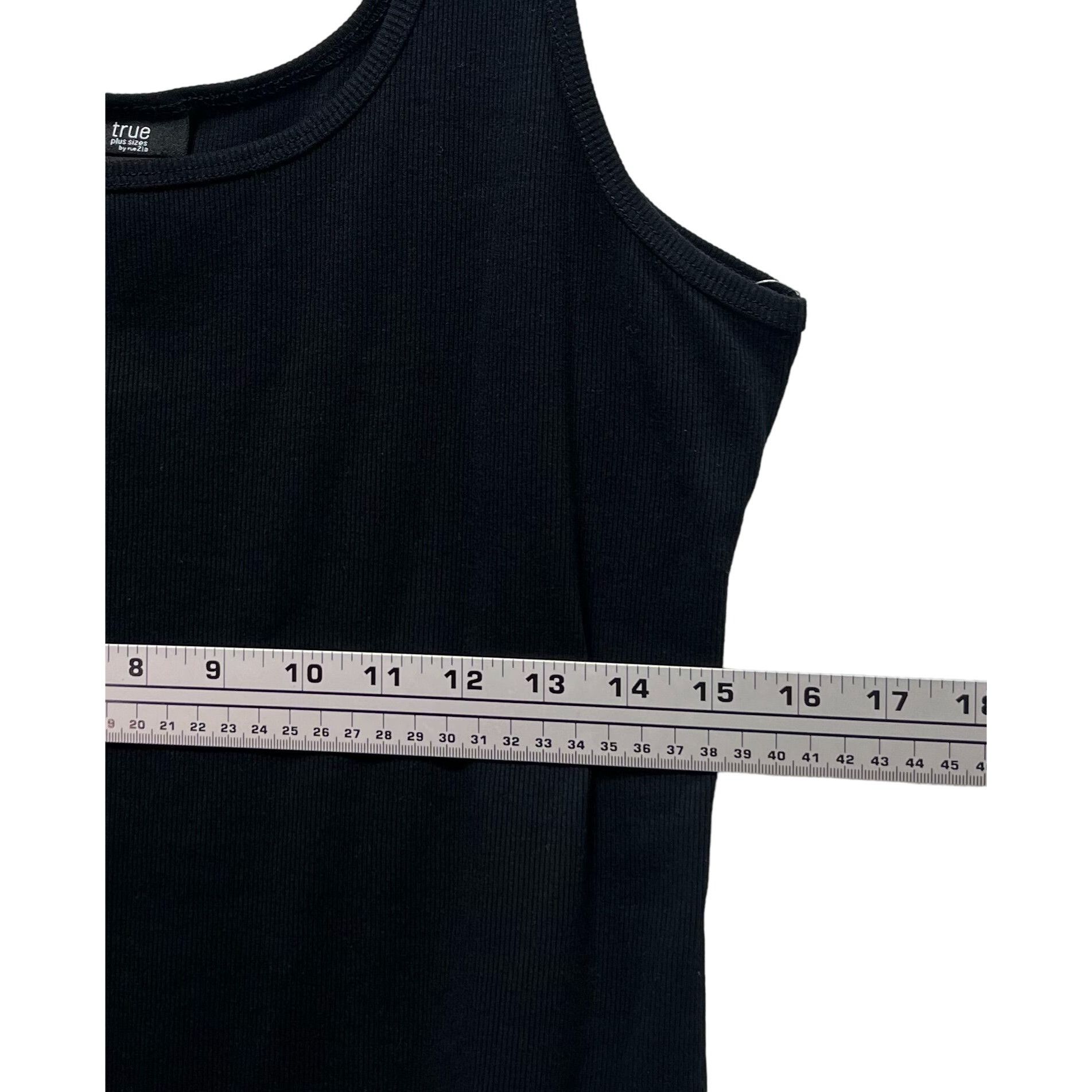 Other True - Women's Sleeveless Bodysuit - Black - 2X Size ONE SIZE - 4 Thumbnail