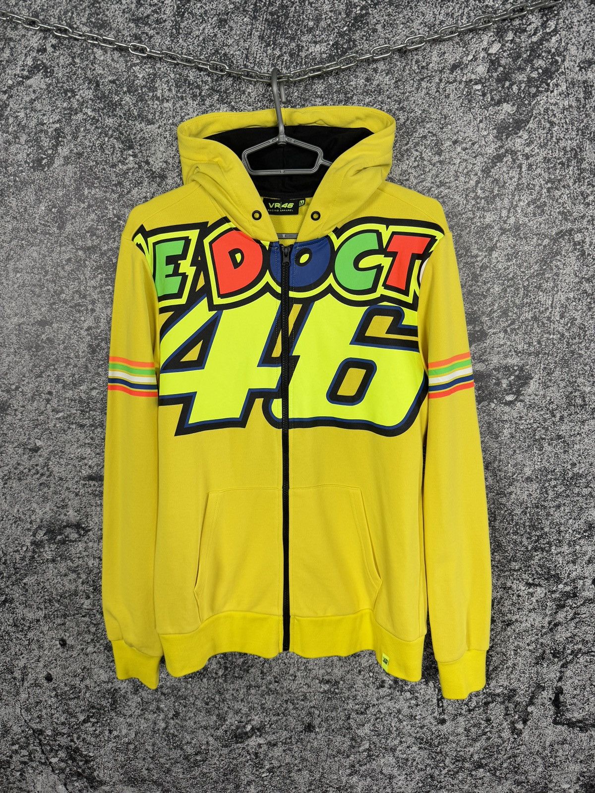Vintage Men’s VR46 Racing Hoodie Valentino Rossi The Doctor Size M Size US M / EU 48-50 / 2 - 1 Thumbnail