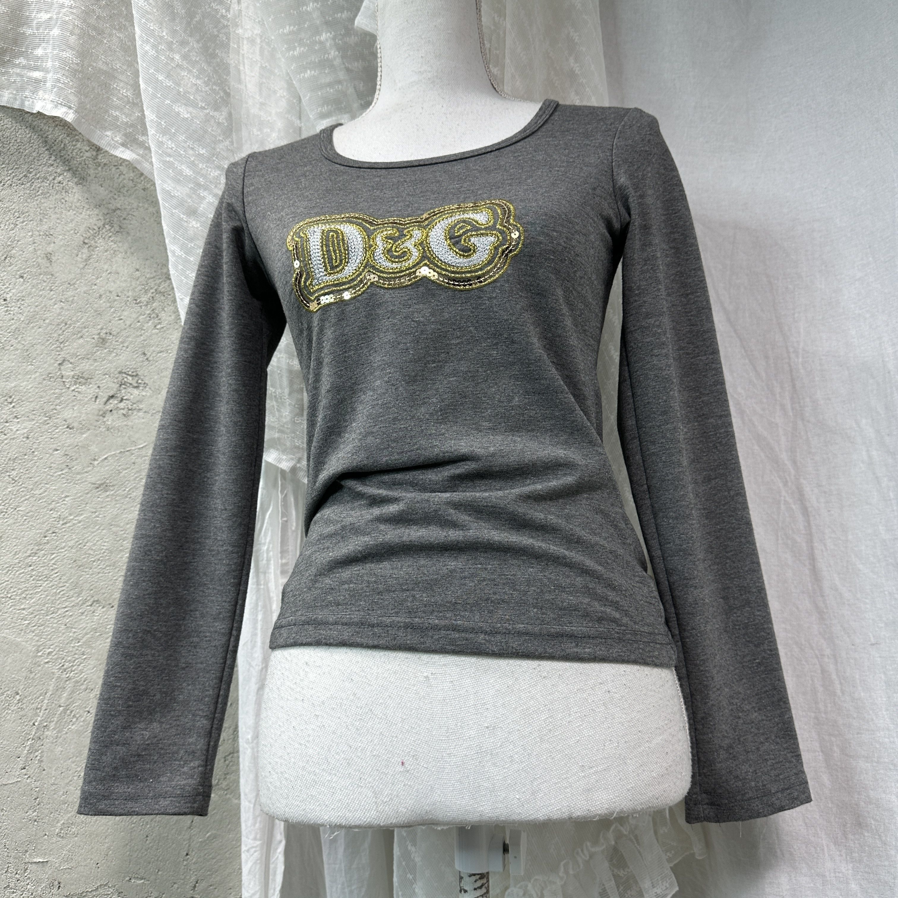 Dolce & Gabbana Vintage Old Money Streetwear Dolce & Gabbana Longsleeve 00s Size M / US 6-8 / IT 42-44 - 5 Thumbnail