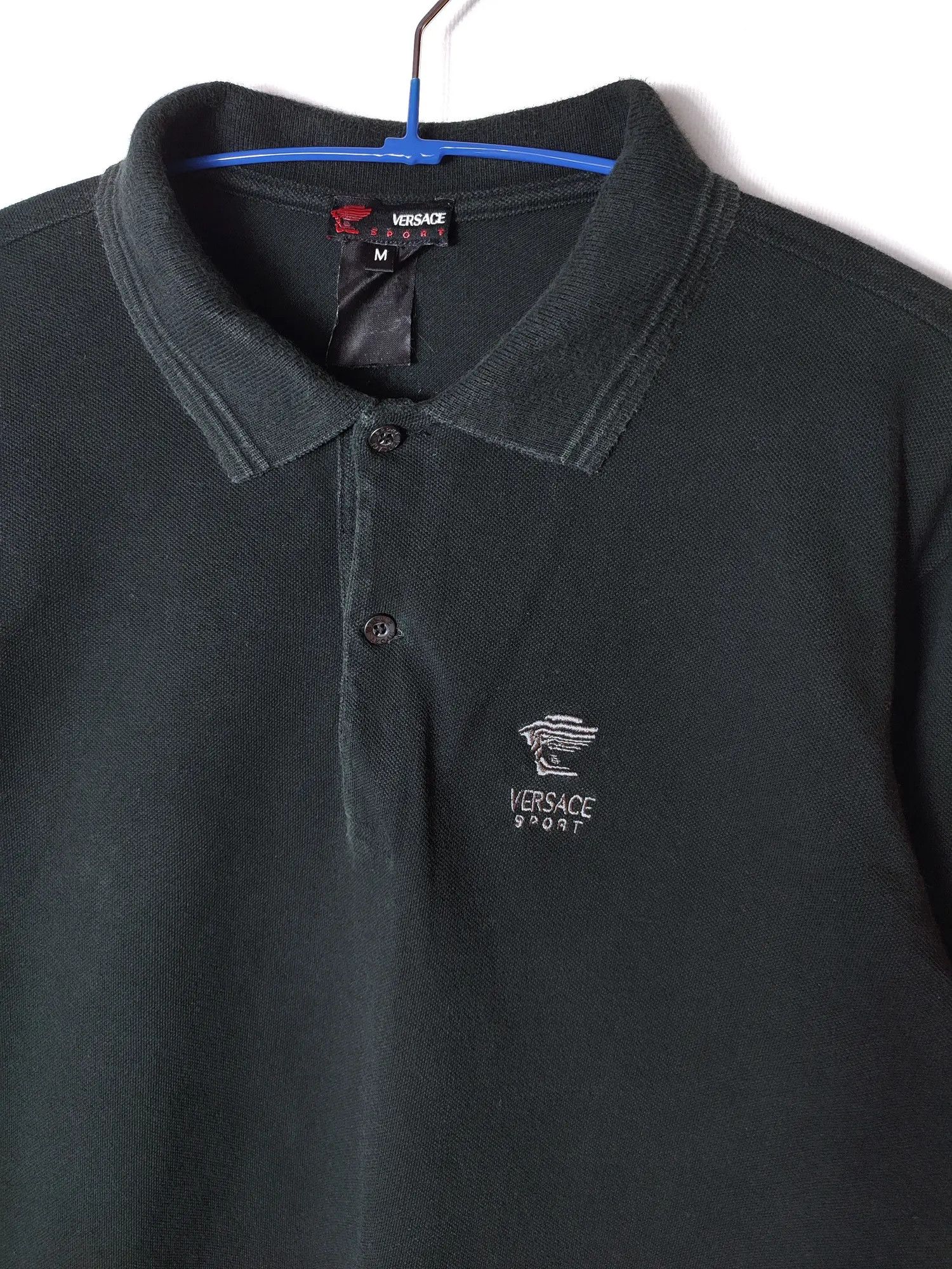 Versace × Versace Jeans Couture Vintage Versace Sport Long sleeve shirt Size US M / EU 48-50 / 2 - 2 Thumbnail