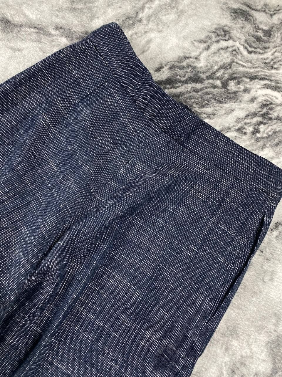 Dior Christian Dior Sailor Front Wide Trousers Women Size Xs Blue Size 28" / US 6 / IT 42 - 7 Thumbnail