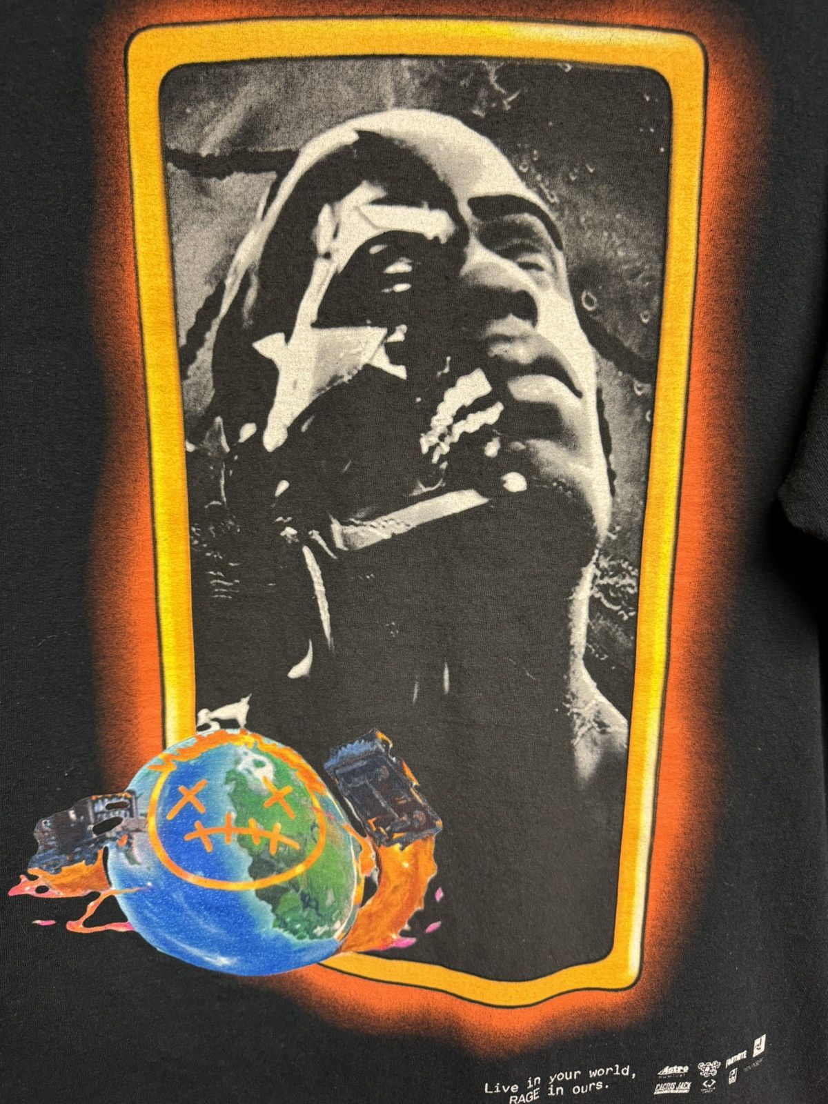 Travis Scott Travis Scott Astro Portrait Tee Black Large Size US L / EU 52-54 / 3 - 12 Thumbnail