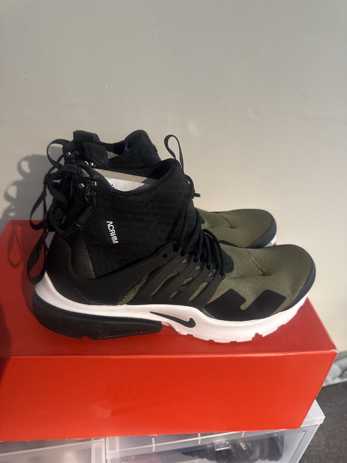 Acronym × Nike Nike Presto Acronym Olive Size US 11 / EU 44 - 2 Thumbnail