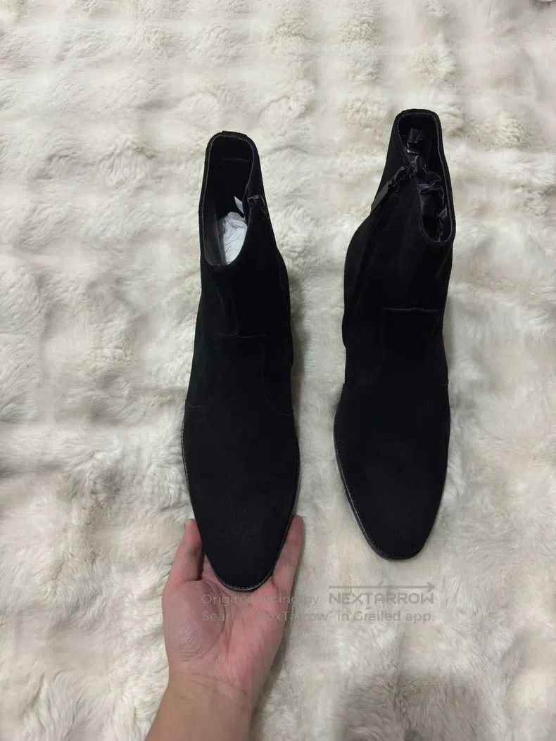 Saint Laurent Paris Saint Laurent Paris Suede Men's Boots Size US 10 / EU 43 - 7 Thumbnail
