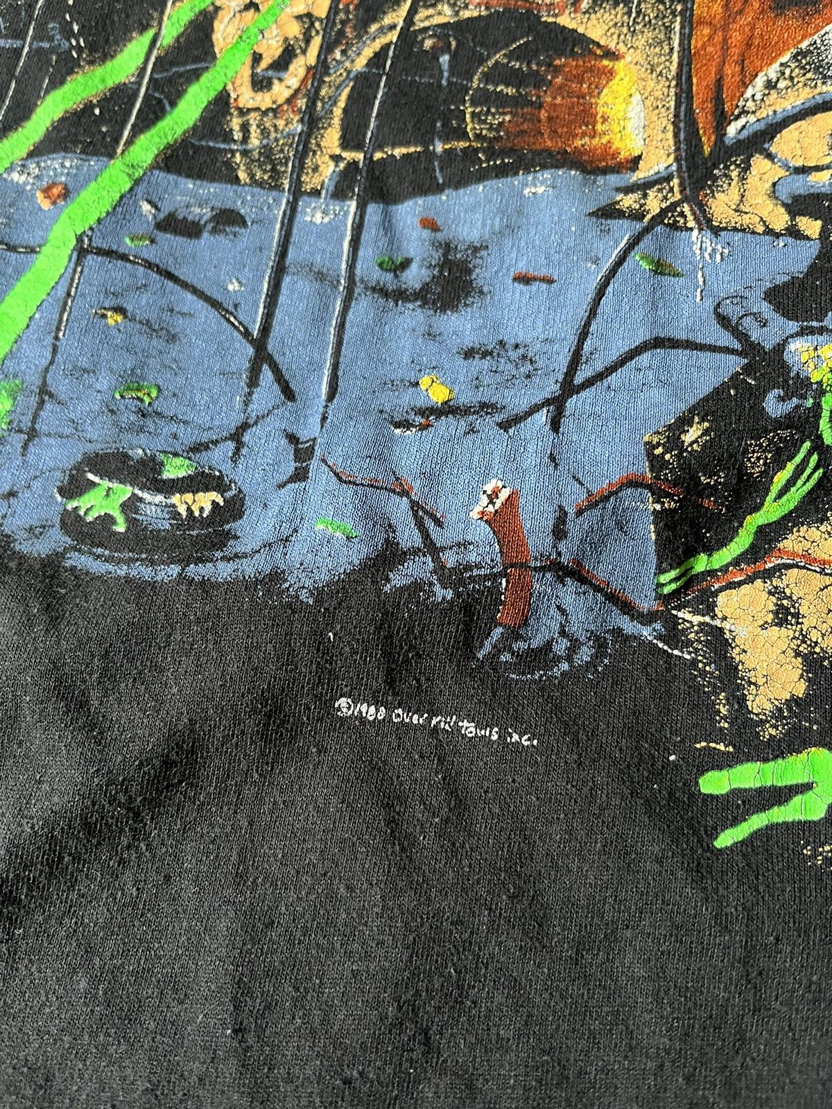 Band Tees Vintage Over Kill T-shirt black 1988 tour Size US M / EU 48-50 / 2 - 4 Thumbnail