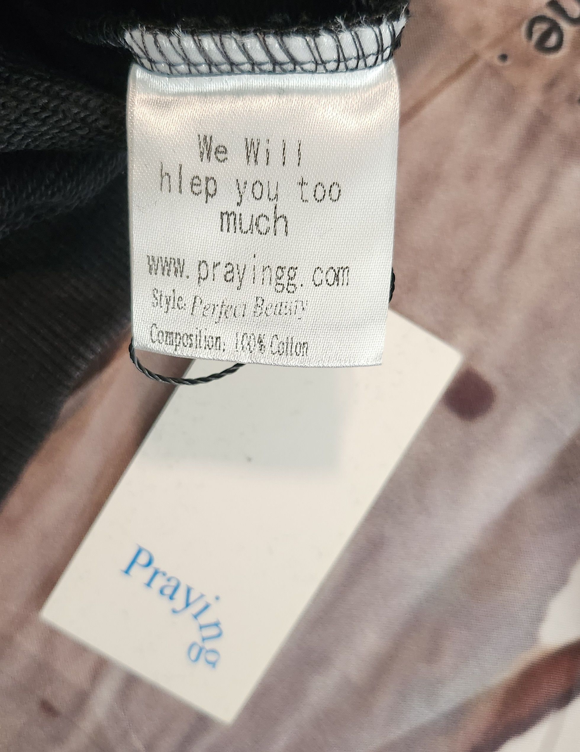 Praying Paris Hoodie Size US XL / EU 56 / 4 - 5 Thumbnail