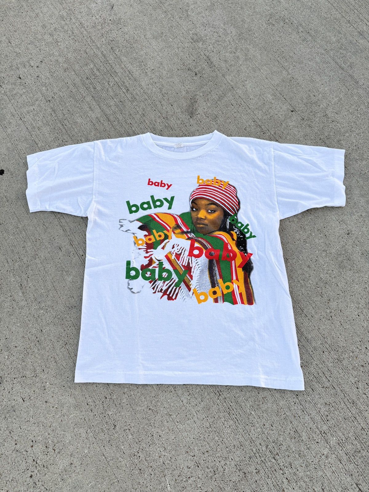 vintage brandy rap tee t shirt