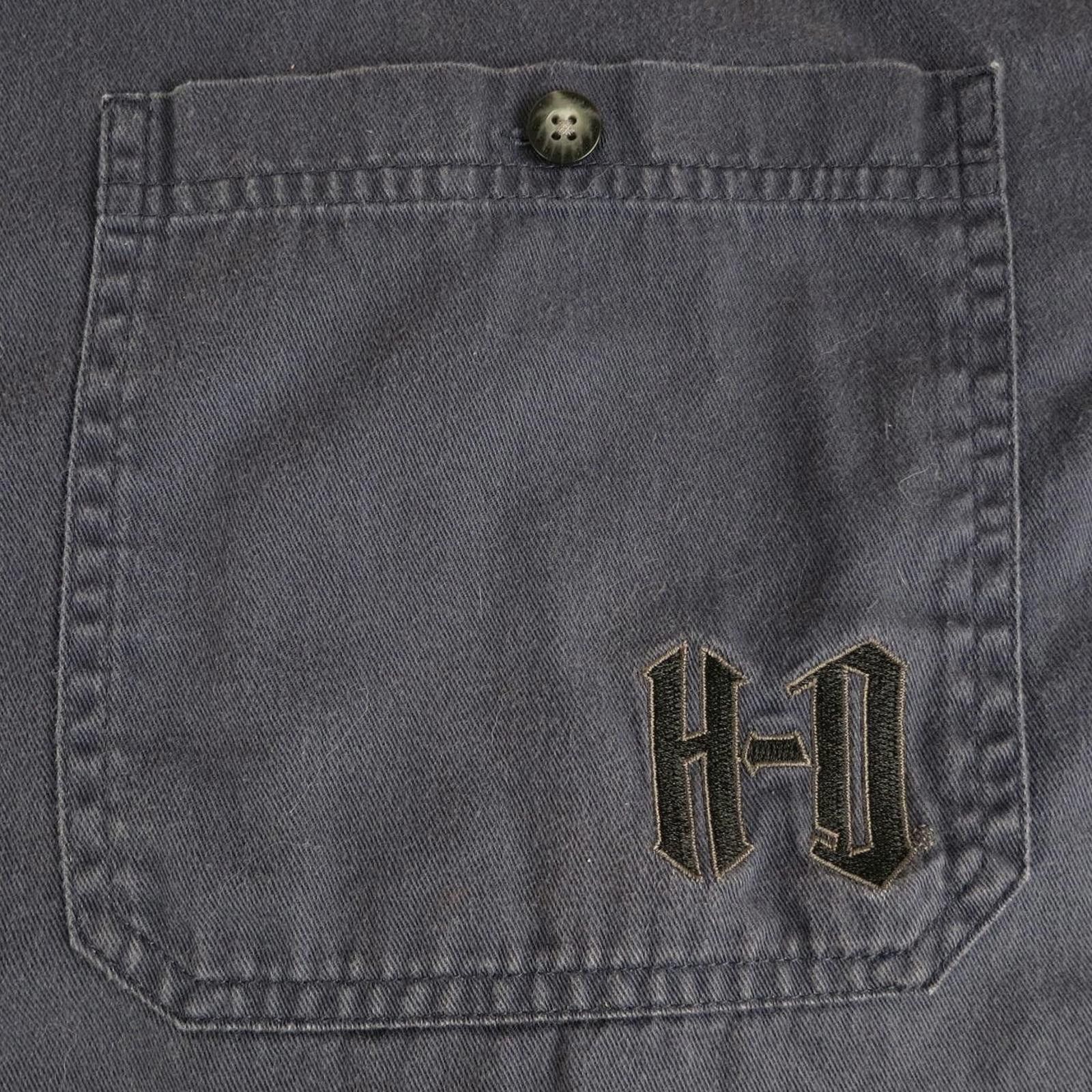 Harley Davidson Harley-Davidson Work Shirt Dark Gray Size 3XL Size US XXL / EU 58 / 5 - 2 Thumbnail