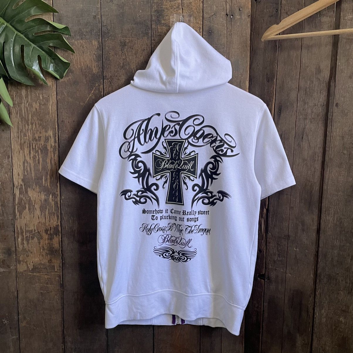 Japanese Brand × Vintage Vintage Beaumere Tribal Cross Hoodie Size US M / EU 48-50 / 2 - 1 Thumbnail
