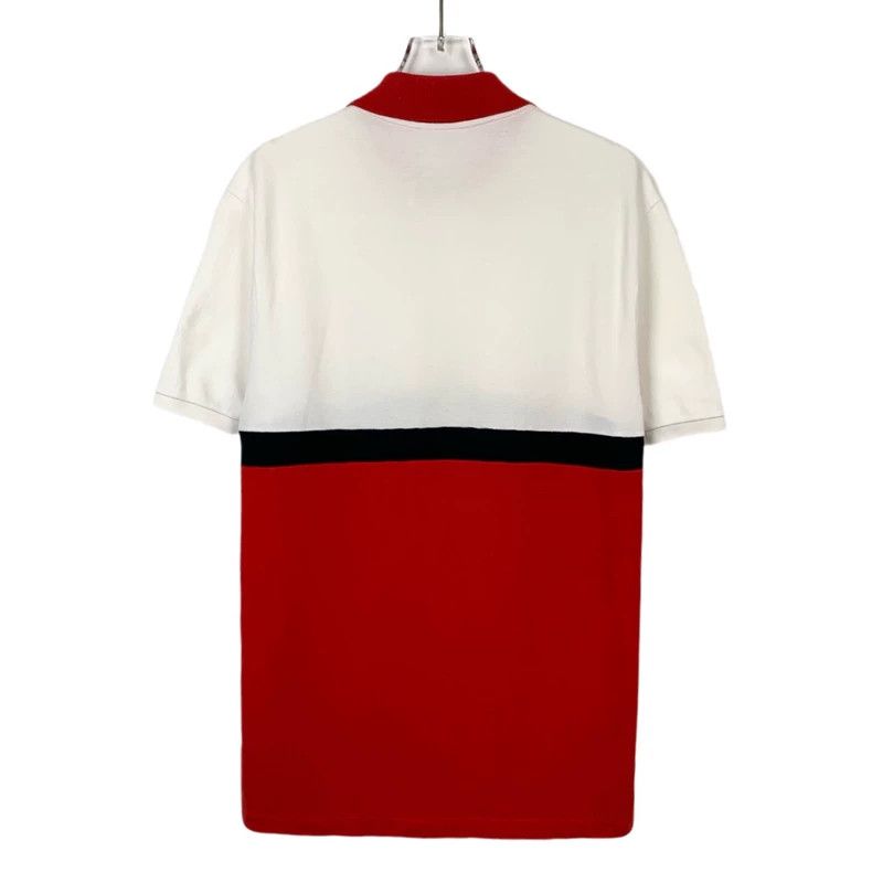 Gucci Gucci Red and white color matching logo embroidered cotton Size US S / EU 44-46 / 1 - 2 Thumbnail