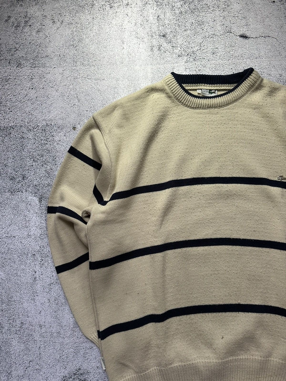 Lacoste Vintage Chemise Lacoste Sweater Y2K Logo Size US L / EU 52-54 / 3 - 2 Thumbnail