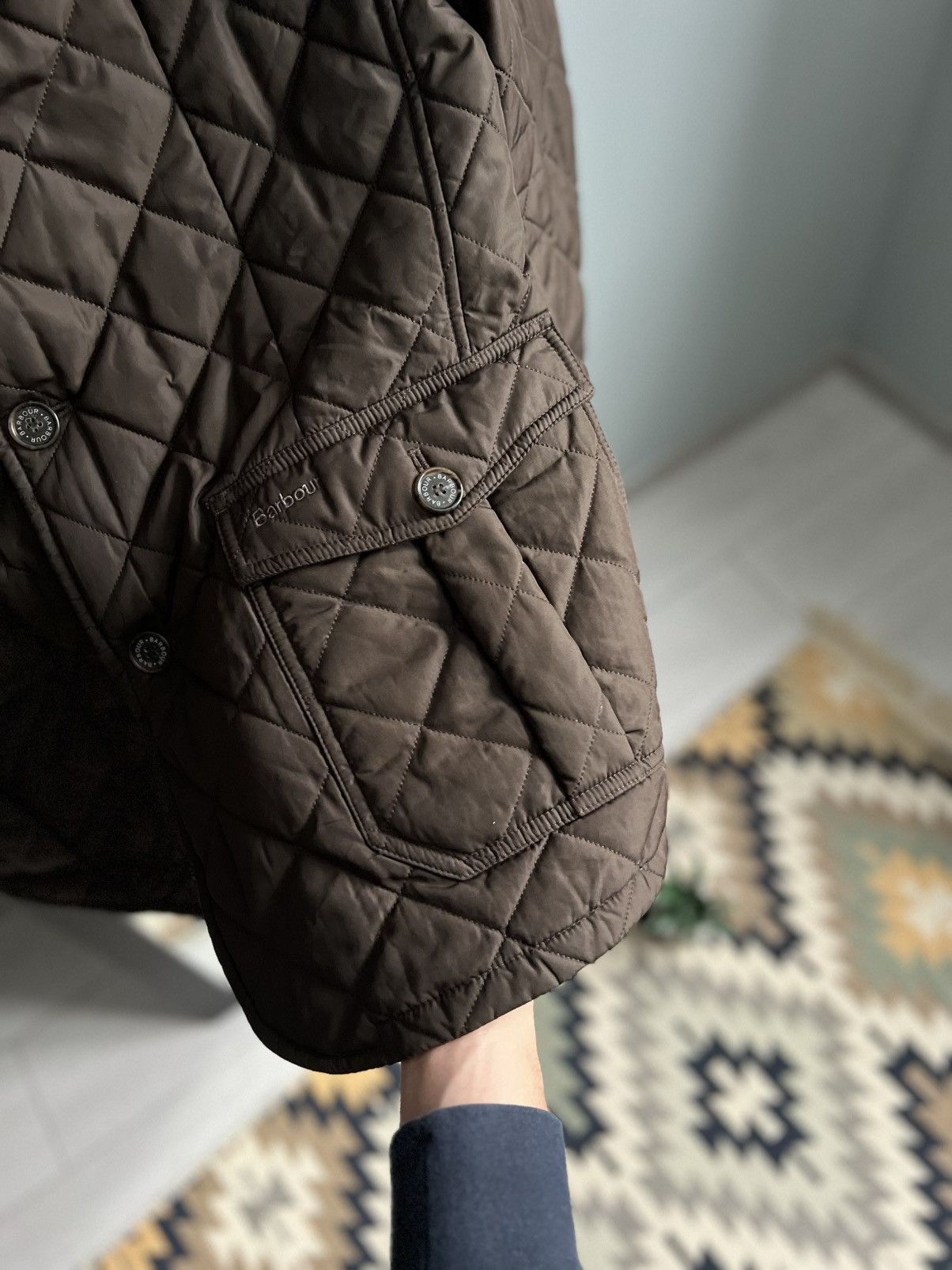 Barbour Barbour Vintage Quilted Jacket Size US XL / EU 56 / 4 - 7 Thumbnail
